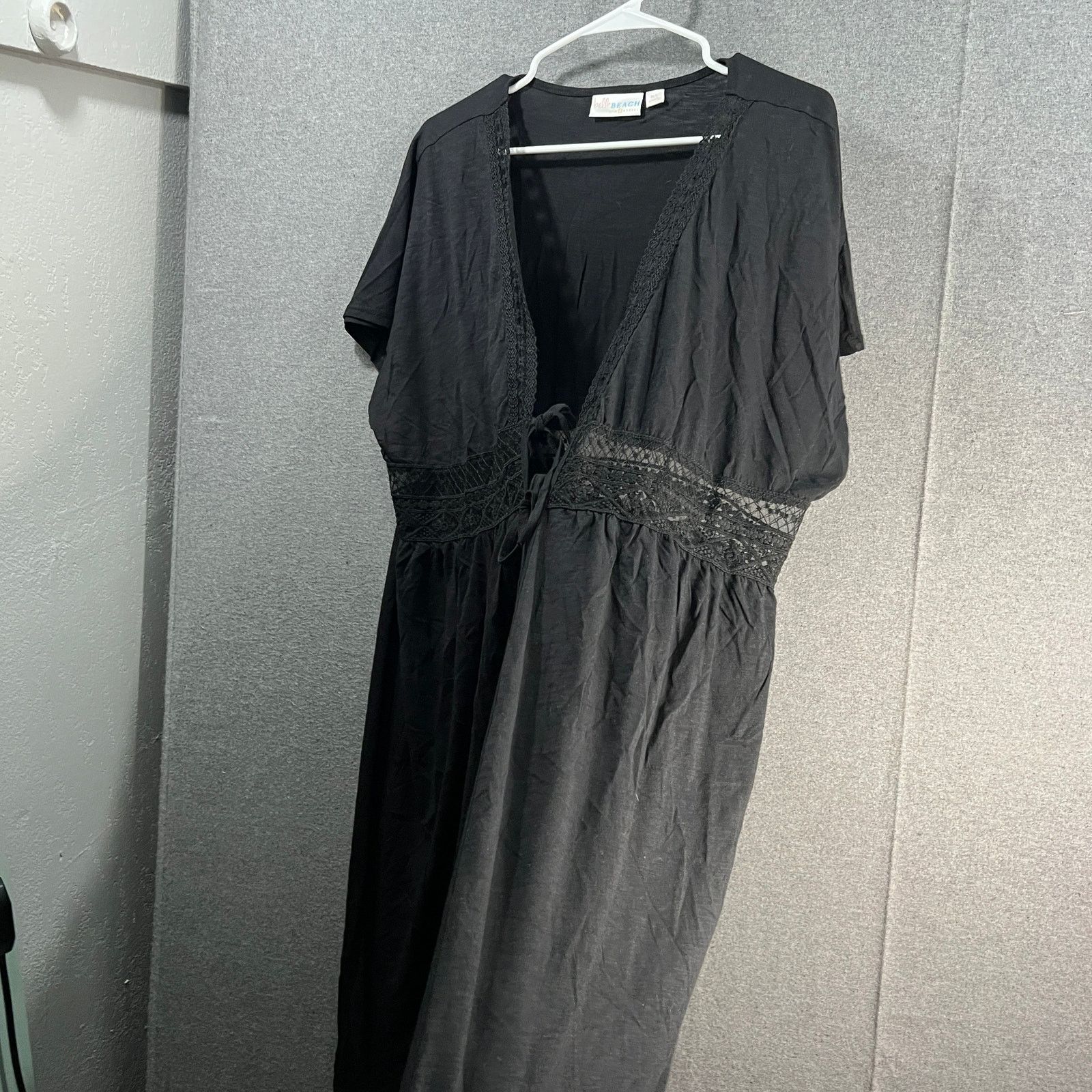 Other Belle Beach by Kim Gravel Regular Slub Knit Tie Front Cove Size M / US 6-8 / IT 42-44 - 2 Thumbnail