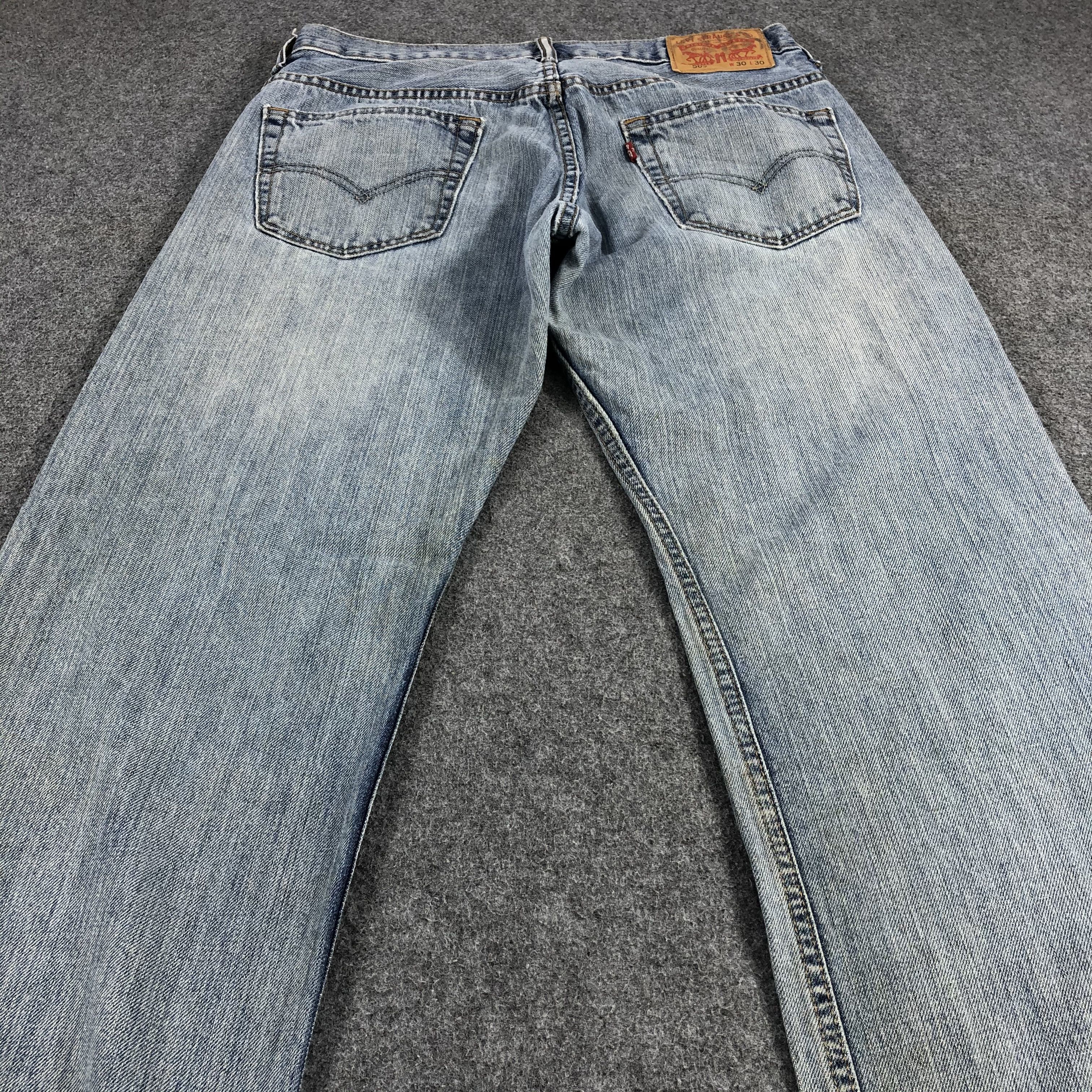 Levi's × Vintage Vintage Light Wash Levis 565 Jeans-JM1259 Size US 32 / EU 48 - 4 Thumbnail