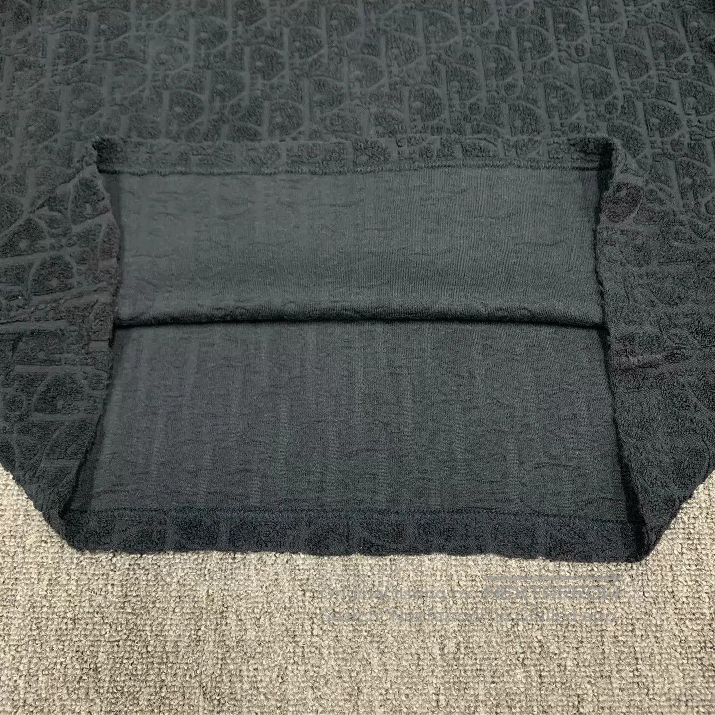 Dior Black Patterned Short-Sleeve Shirt. Size US M / EU 48-50 / 2 - 7 Thumbnail