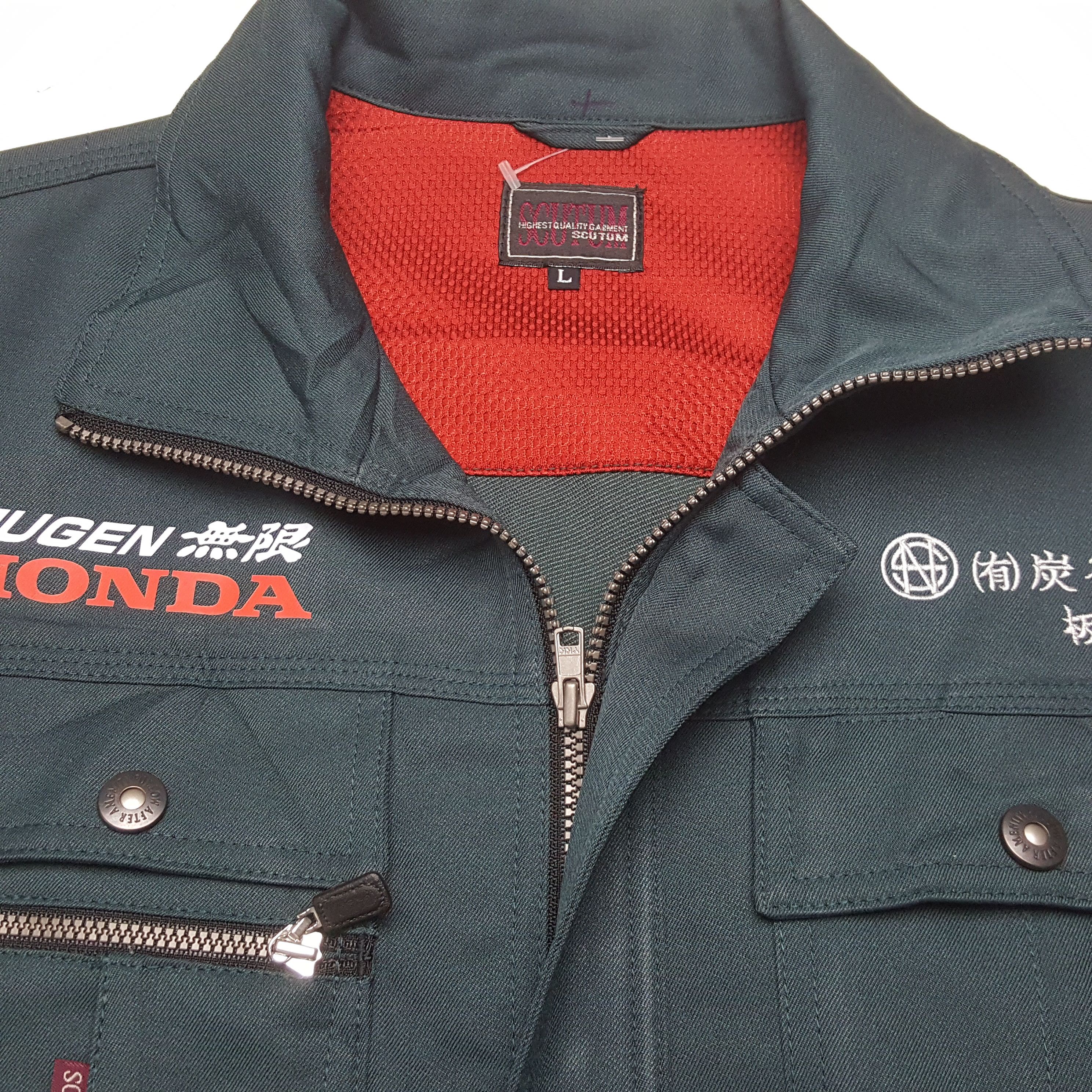 Japanese Brand × Vintage Vintage Mugen Honda Japanese Racing Team Custom Jacket Size US M / EU 48-50 / 2 - 6 Thumbnail