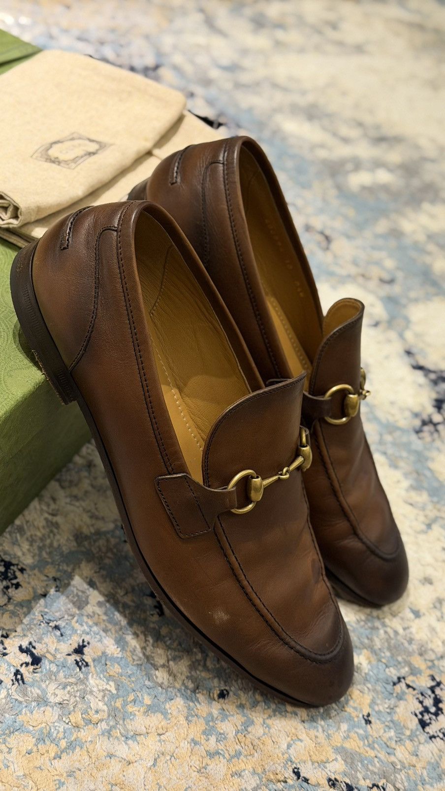 Gucci Authentic Gucci Jordaan Loafer UK10 Size US 10 / EU 43 - 6 Thumbnail