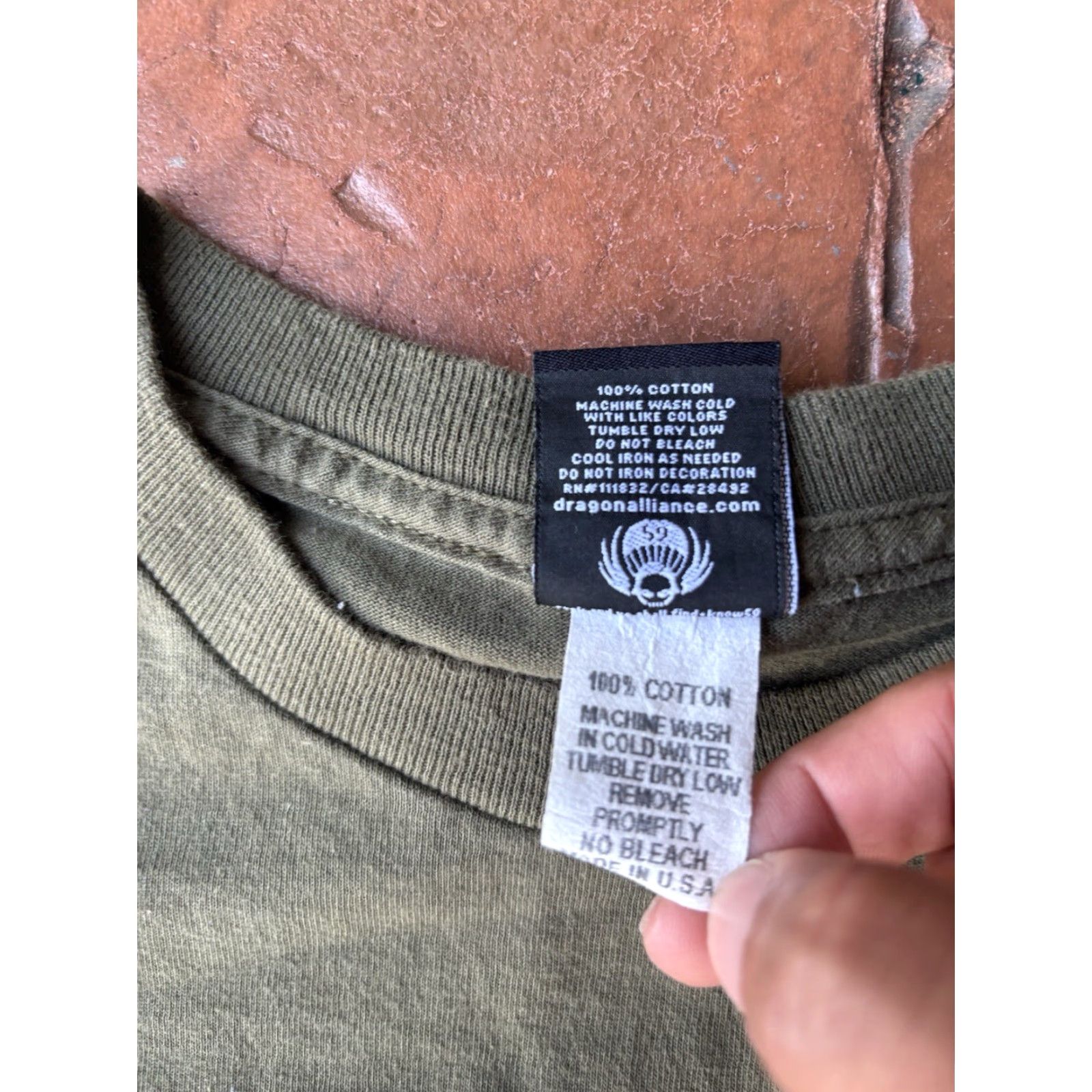 Vintage VINTAGE Dragon Alliance T-Shirt Graphic Logo XS Green Men Crew Neck Short Sleeve USA Made Size US XS / EU 42 / 0 - 4 Thumbnail