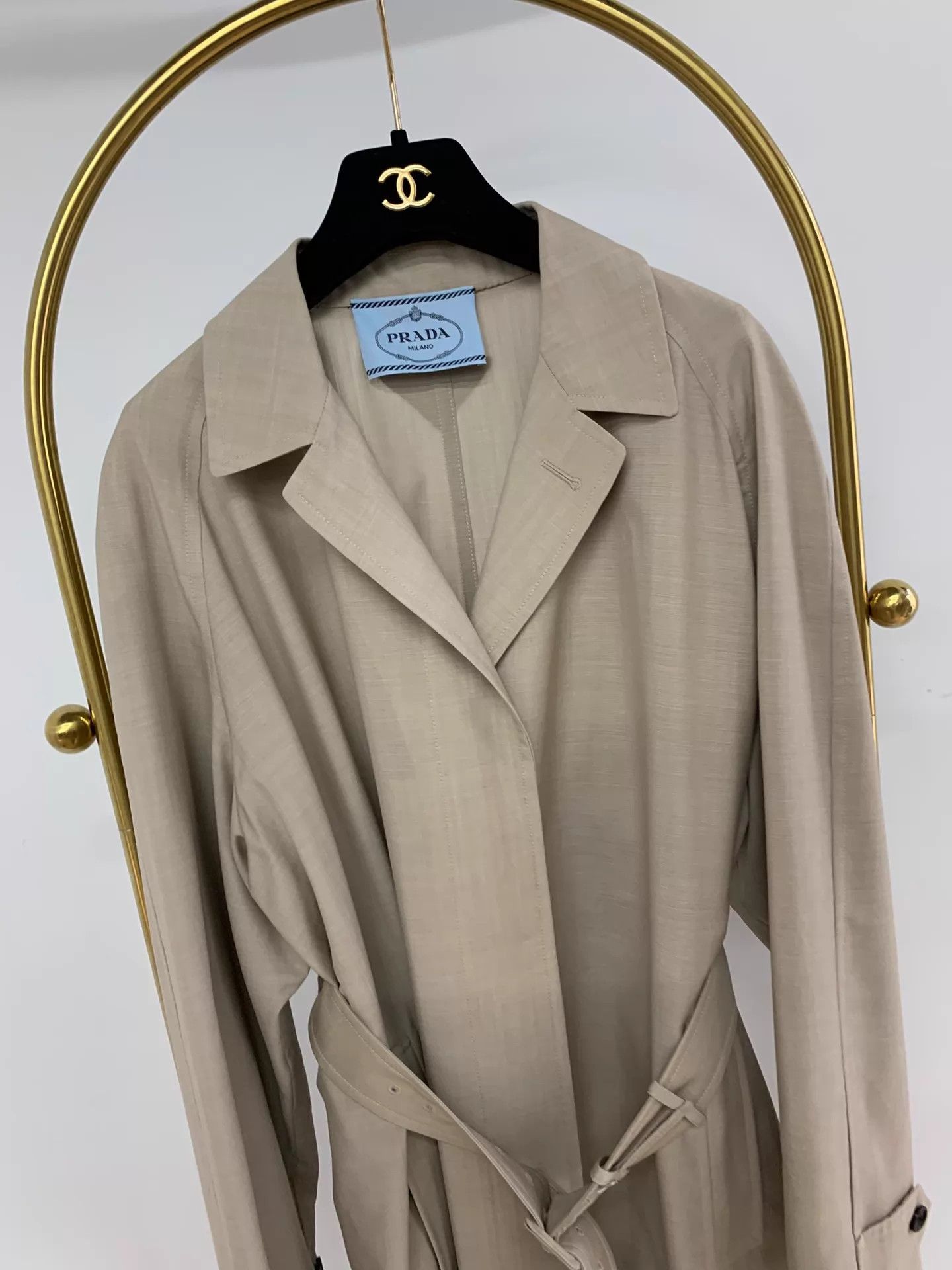 Prada Prada Long Trench Coat & Pants Set 38/36S Unused Size XS / US 0-2 / IT 36-38 - 3 Thumbnail