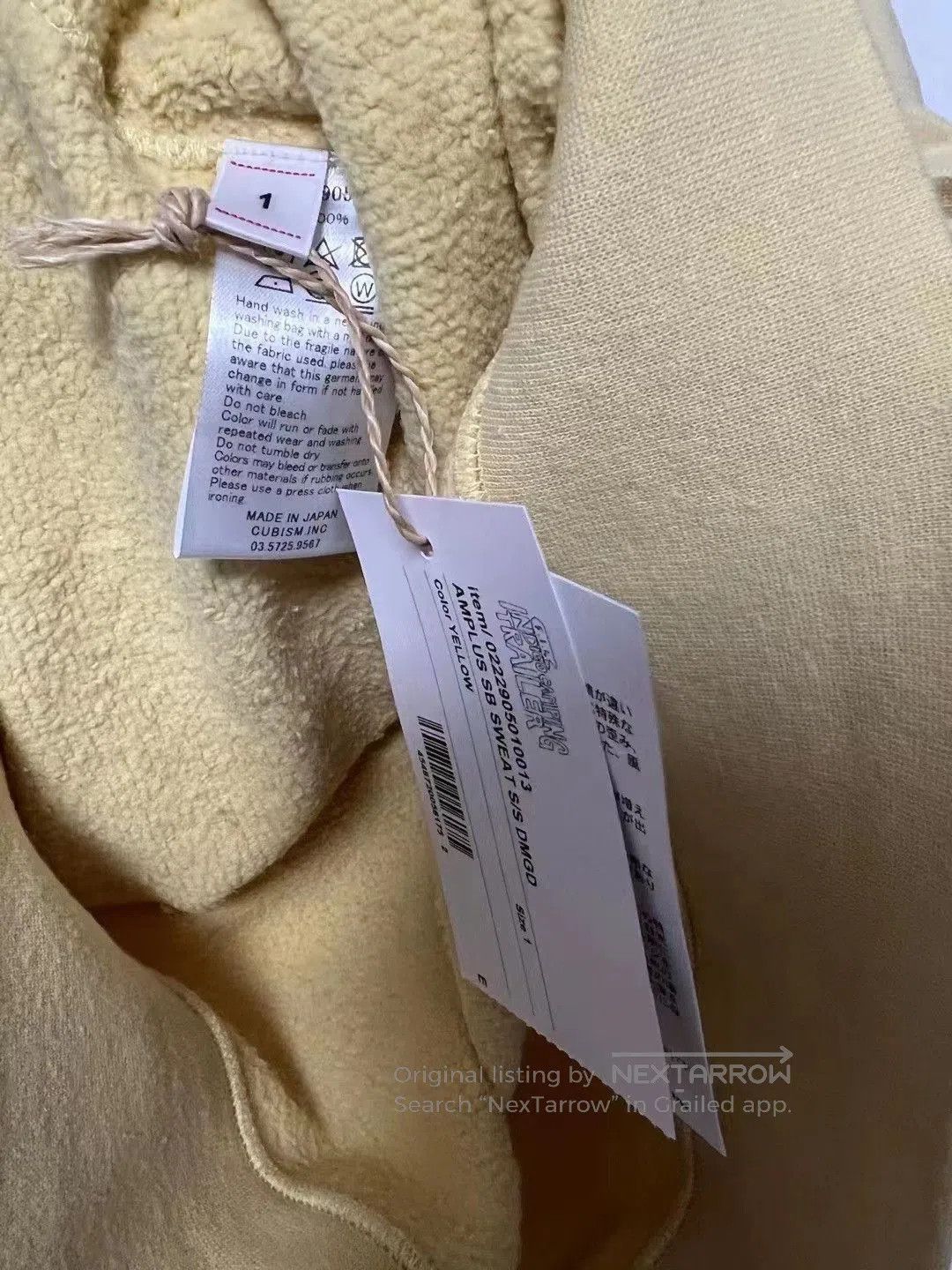 Visvim VISVIM 22 ICT AMPLUS SB SWEAT L/S. Size US S / EU 44-46 / 1 - 8 Thumbnail