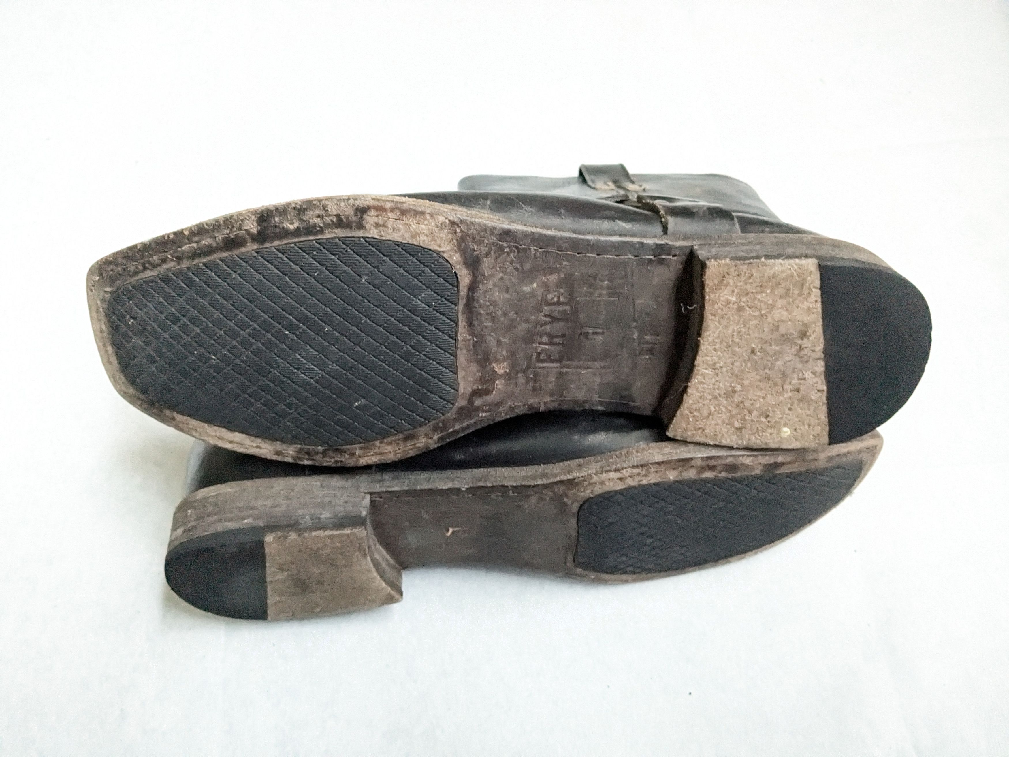 Frye Frye Harness Boots Brown 13 M Leather Buckle Size US 13 / EU 46 - 13 Thumbnail