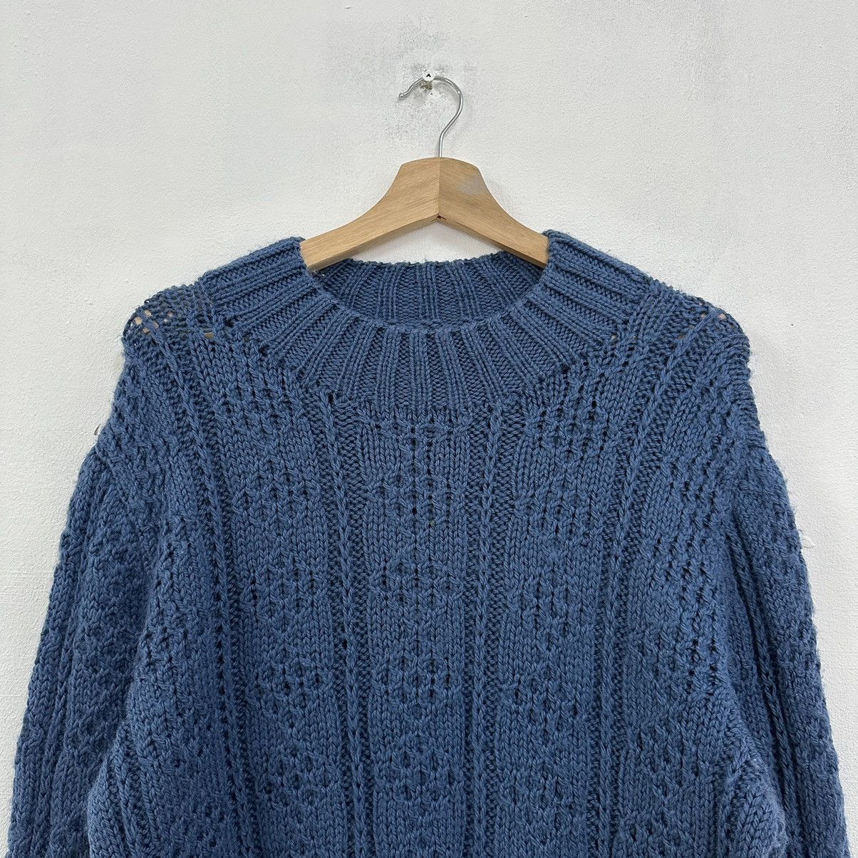 Aran Isles Knitwear × Japanese Brand × Vintage Vintage Japanese Japan Knitwear Diamond Sweater Jumper Size US L / EU 52-54 / 3 - 2 Thumbnail