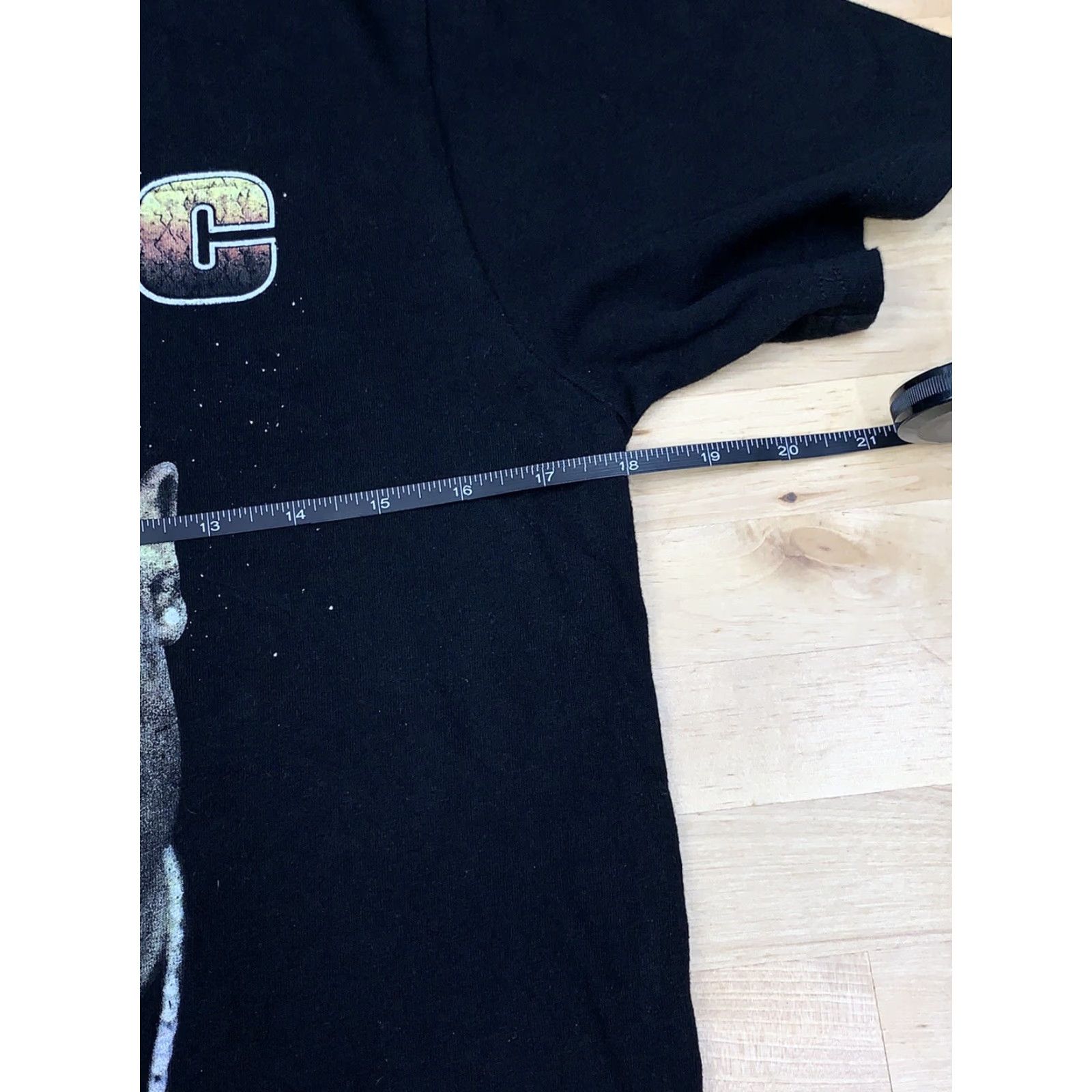 Vintage VINTAGE Tupac Shakur 1971 Graphic T Shirt Men S Black 90s Hip Hop Rap #5498 Size US S / EU 44-46 / 1 - 6 Thumbnail