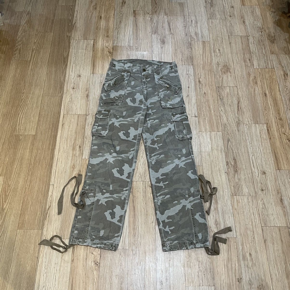 Avirex Avirex Military Camouflage Cargo Pants Size US 27 - 1 Thumbnail