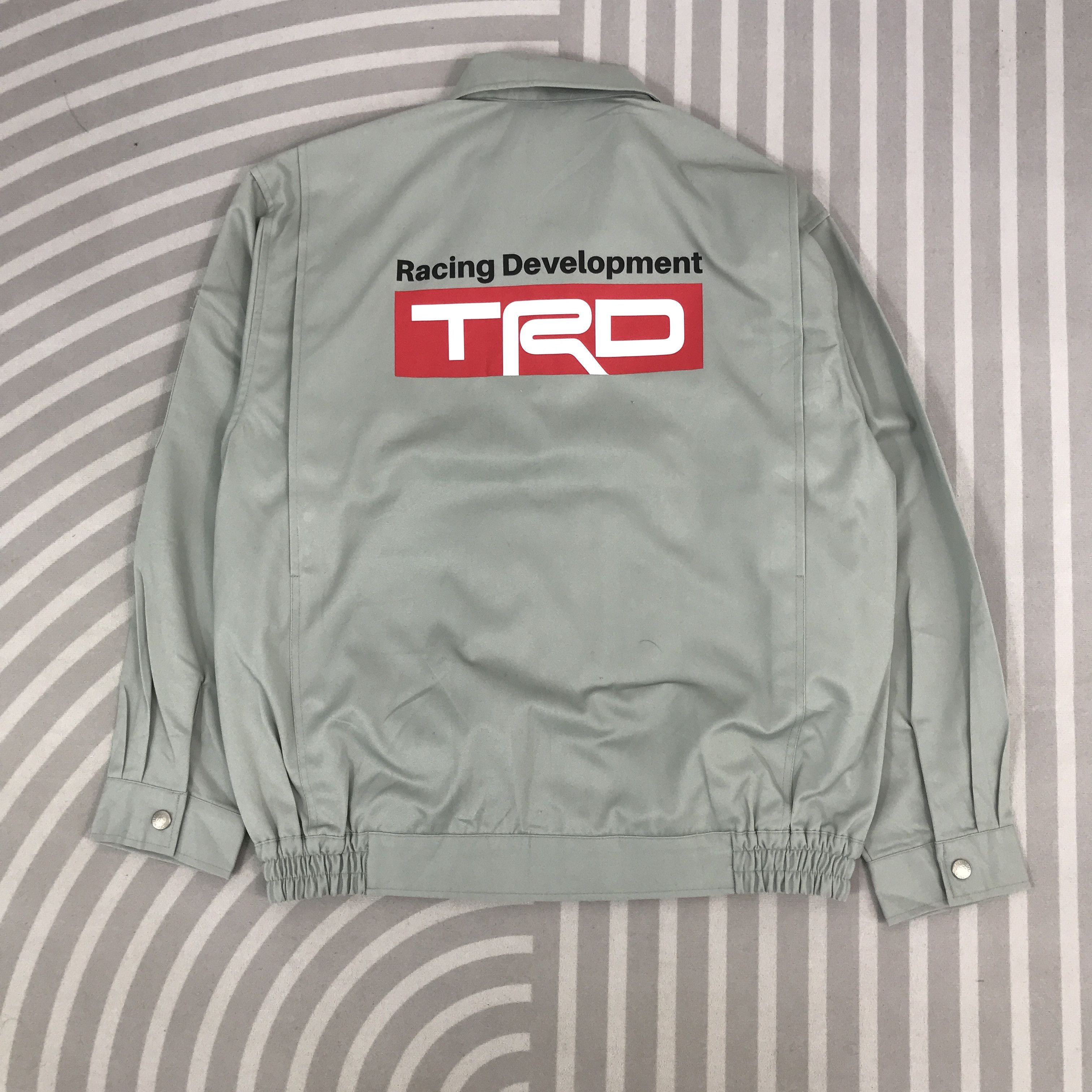 Japanese Brand × Vintage Vintage Toyota x TRD Racing motorsport japan Jacket Size US L / EU 52-54 / 3 - 3 Thumbnail
