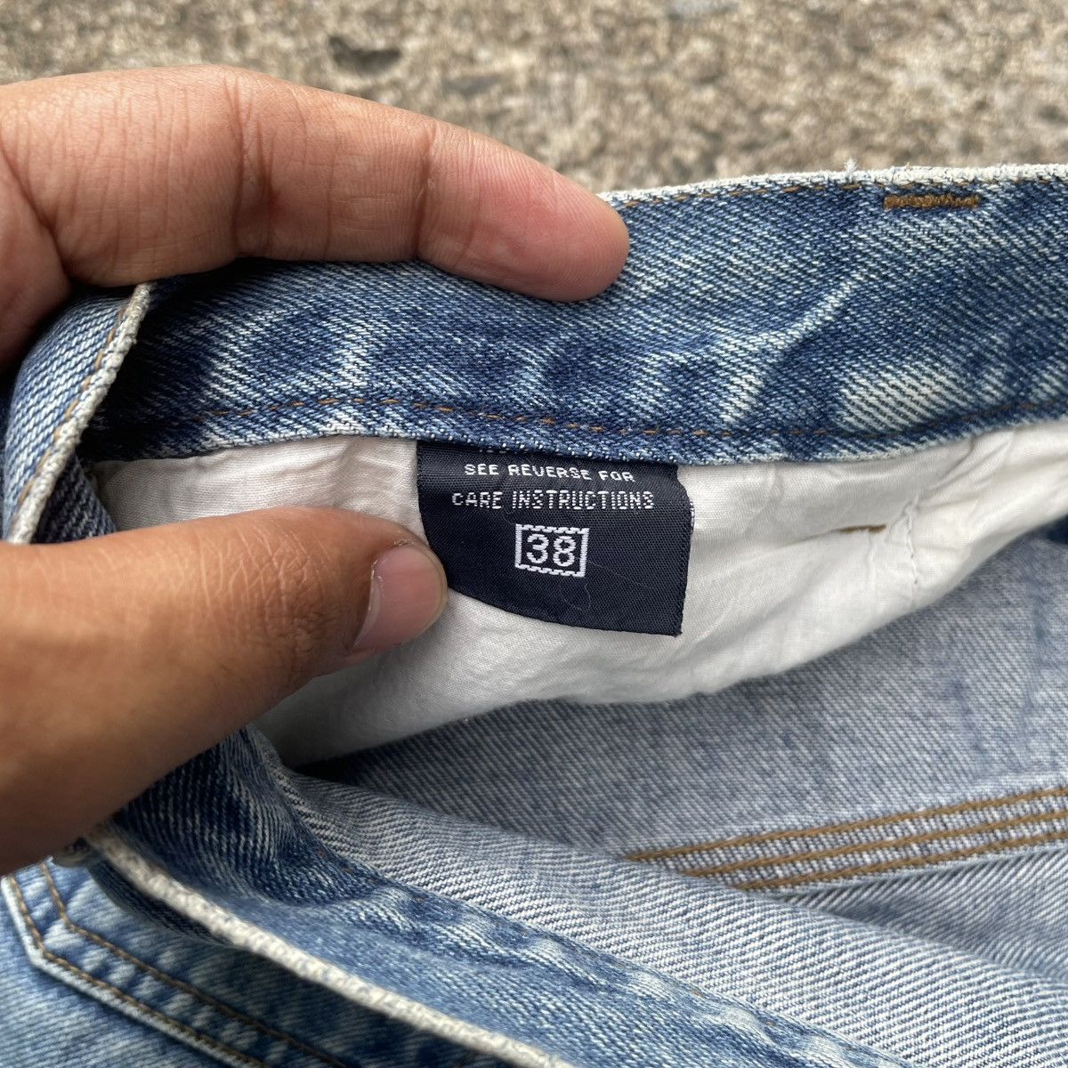 If Six Was Nine Crazy Vintage Baggy Y2K Sean John Carpenter Jeans Size US 38 / EU 54 - 13 Thumbnail