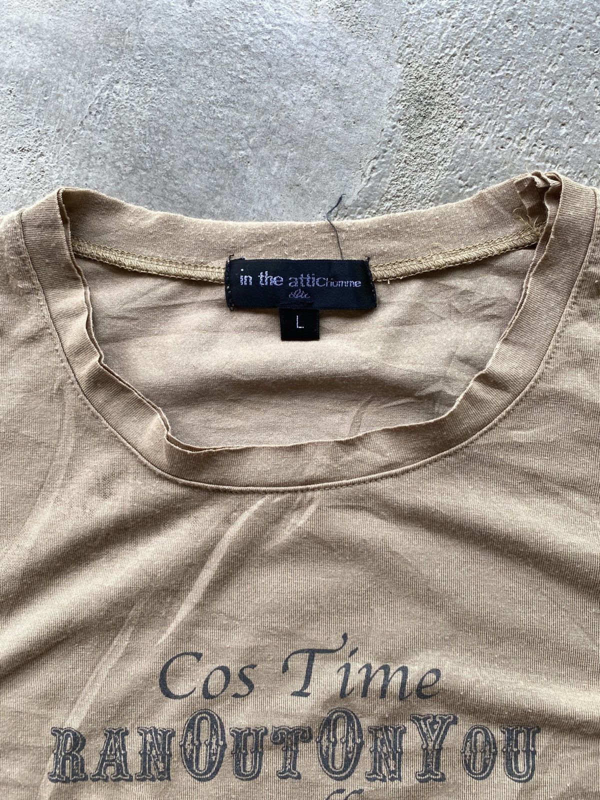 If Six Was Nine × In The Attic × Le Grande Bleu (L.G.B.) In The Attic Homme Poem Feather Tshirt Size US M / EU 48-50 / 2 - 5 Thumbnail