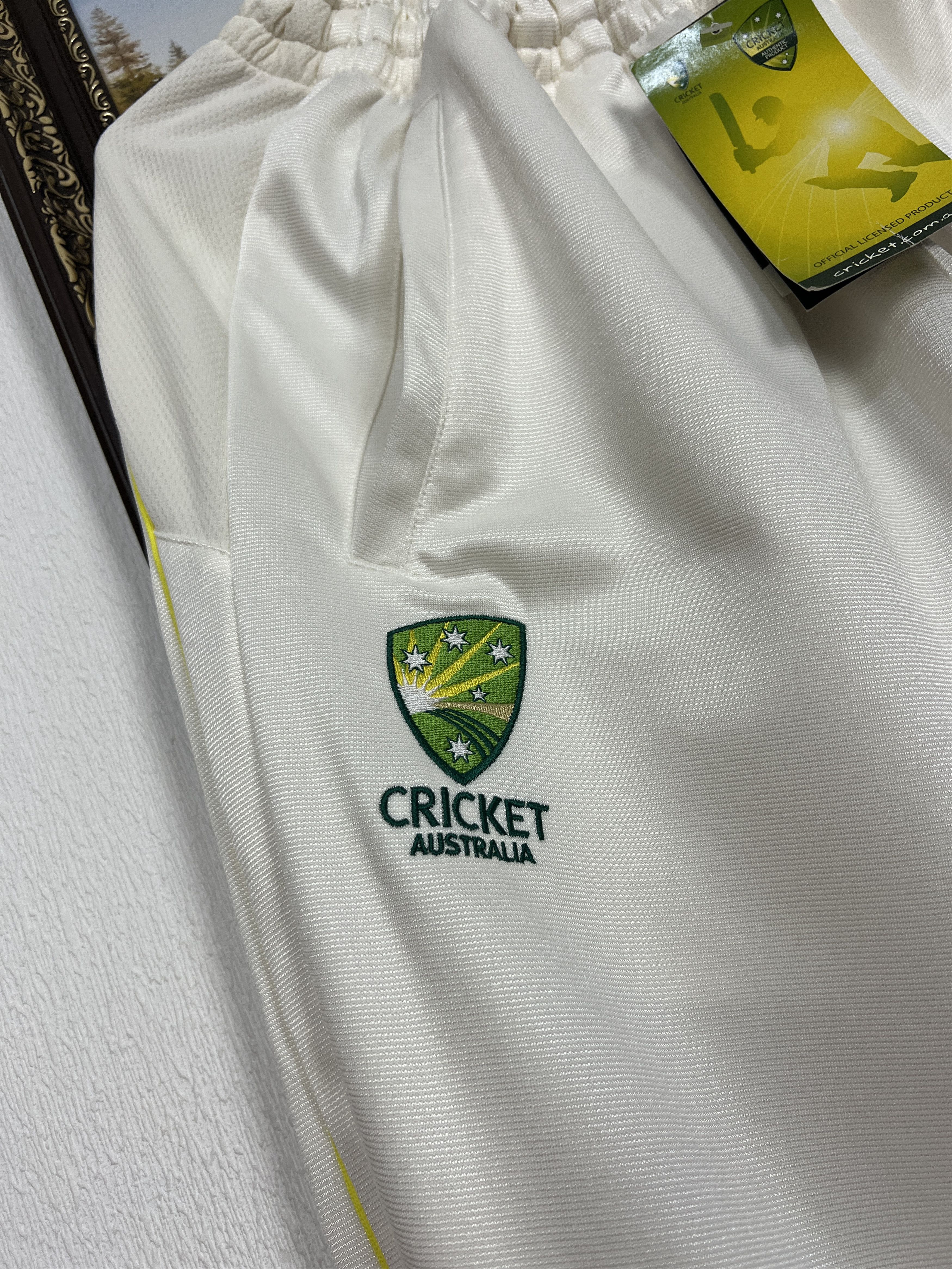 Cricket Australia National Team Pants Athletic Sweatpants