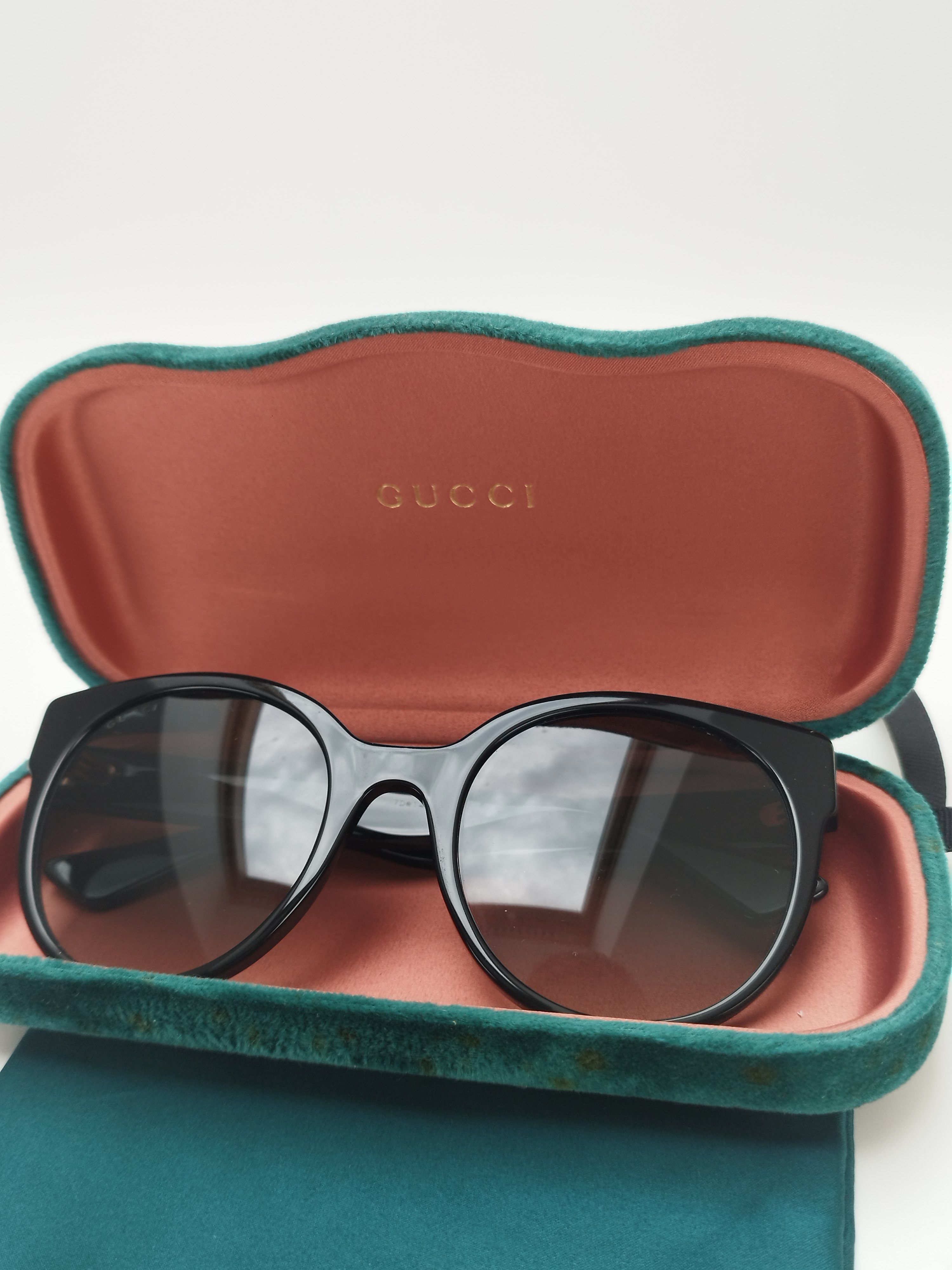 Gucci Gucci Oversized cat eye sunglasses Size ONE SIZE - 13 Thumbnail