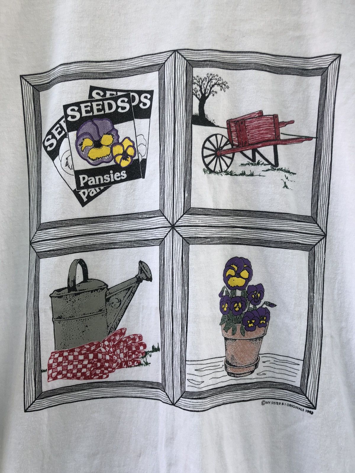 Vintage 🔥Vintage 90s🔥My Sister & Original Art Tshirts Size US L / EU 52-54 / 3 - 2 Thumbnail