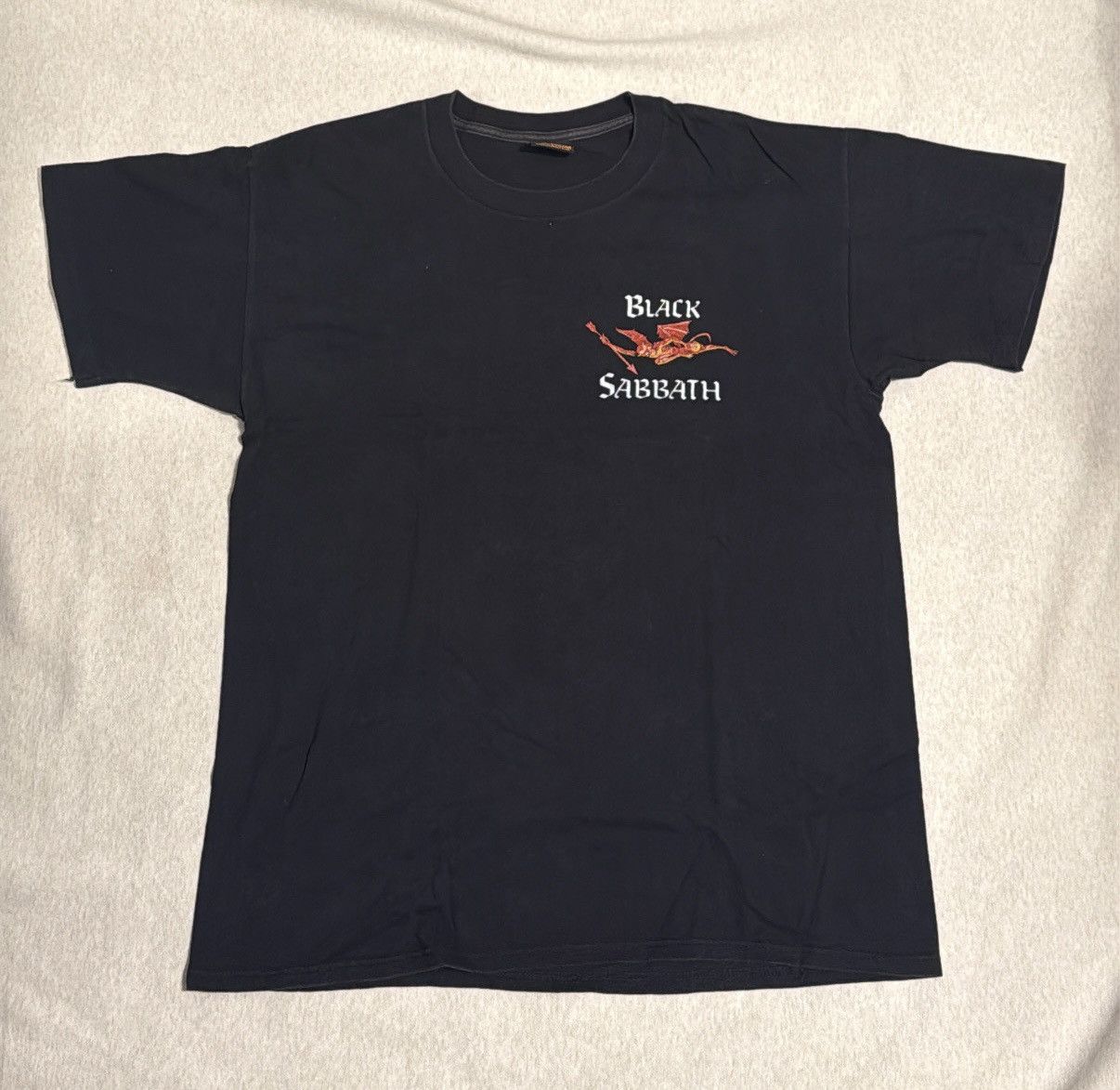 Black Sabbath Vintage 1995 Black Sabbath Forbidden Tour T-shirt Large Size US L / EU 52-54 / 3 - 1 Thumbnail