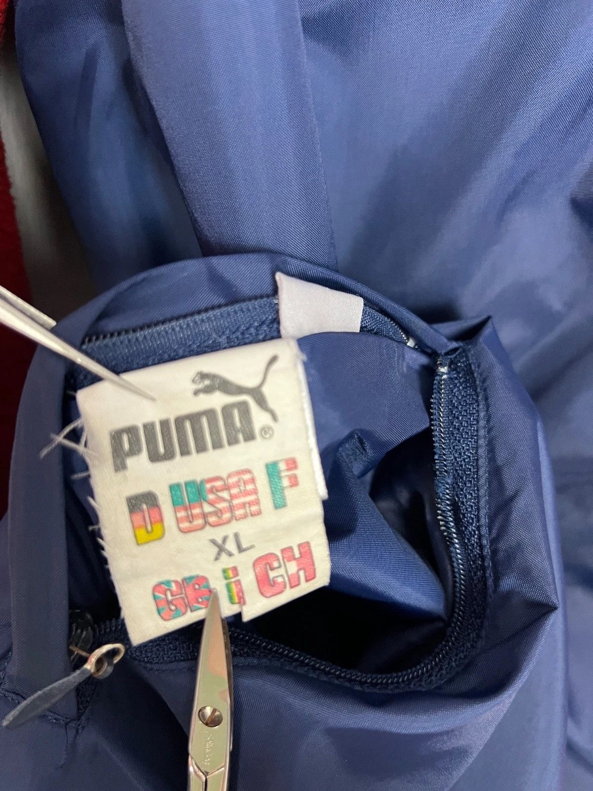 Puma Vintage 90's Puma Barcelona Polar Jacket Two Sided Rare Size US XL / EU 56 / 4 - 7 Thumbnail