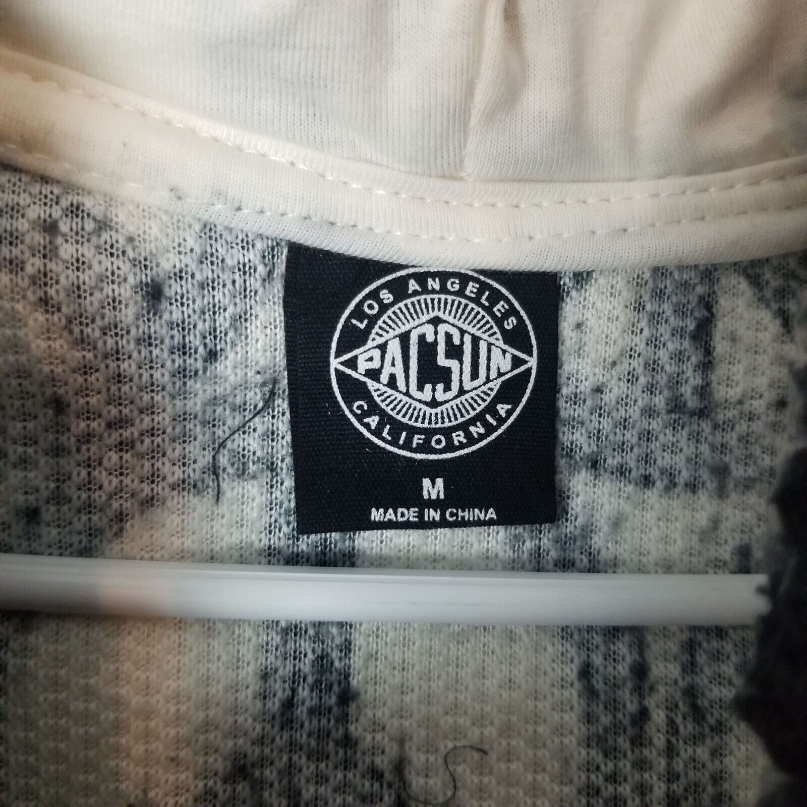 Pacsun Pacsun Womens Peace Sign Hoodie Sweatshirt Size M Full Zip Size M / US 6-8 / IT 42-44 - 7 Thumbnail