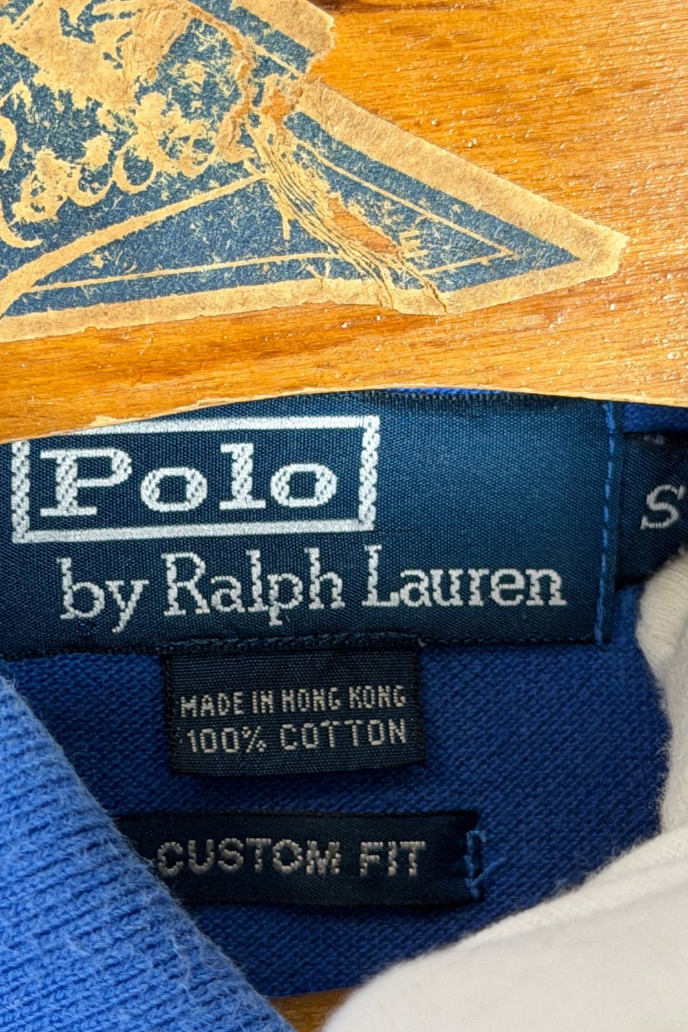 Polo Ralph Lauren SS95 Polo Ralph Lauren "Big Type" Stacked Logo Tee Size US S / EU 44-46 / 1 - 4 Thumbnail
