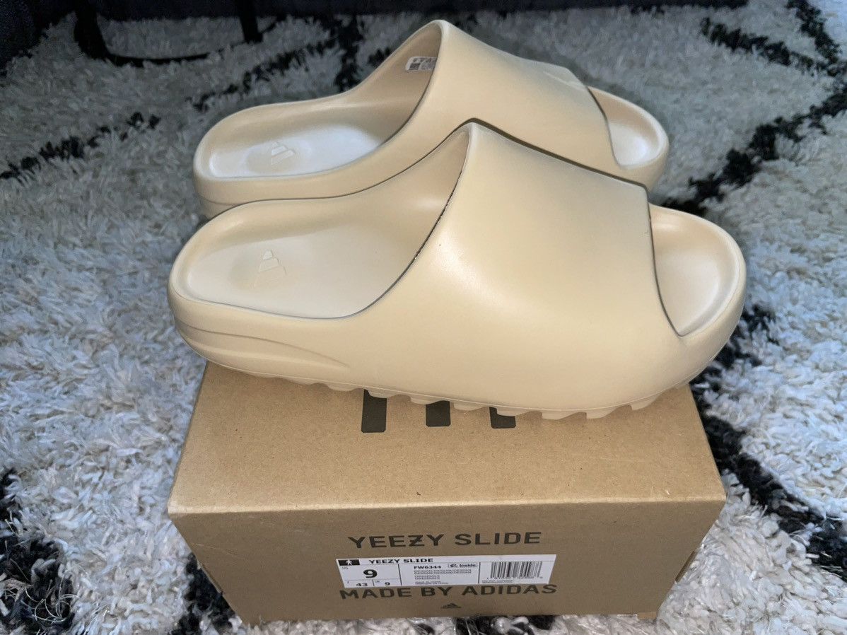 adidas gazelle silver green womens adidas Yeezy Slide Desert Sand (Kids) – Uphead main image 1