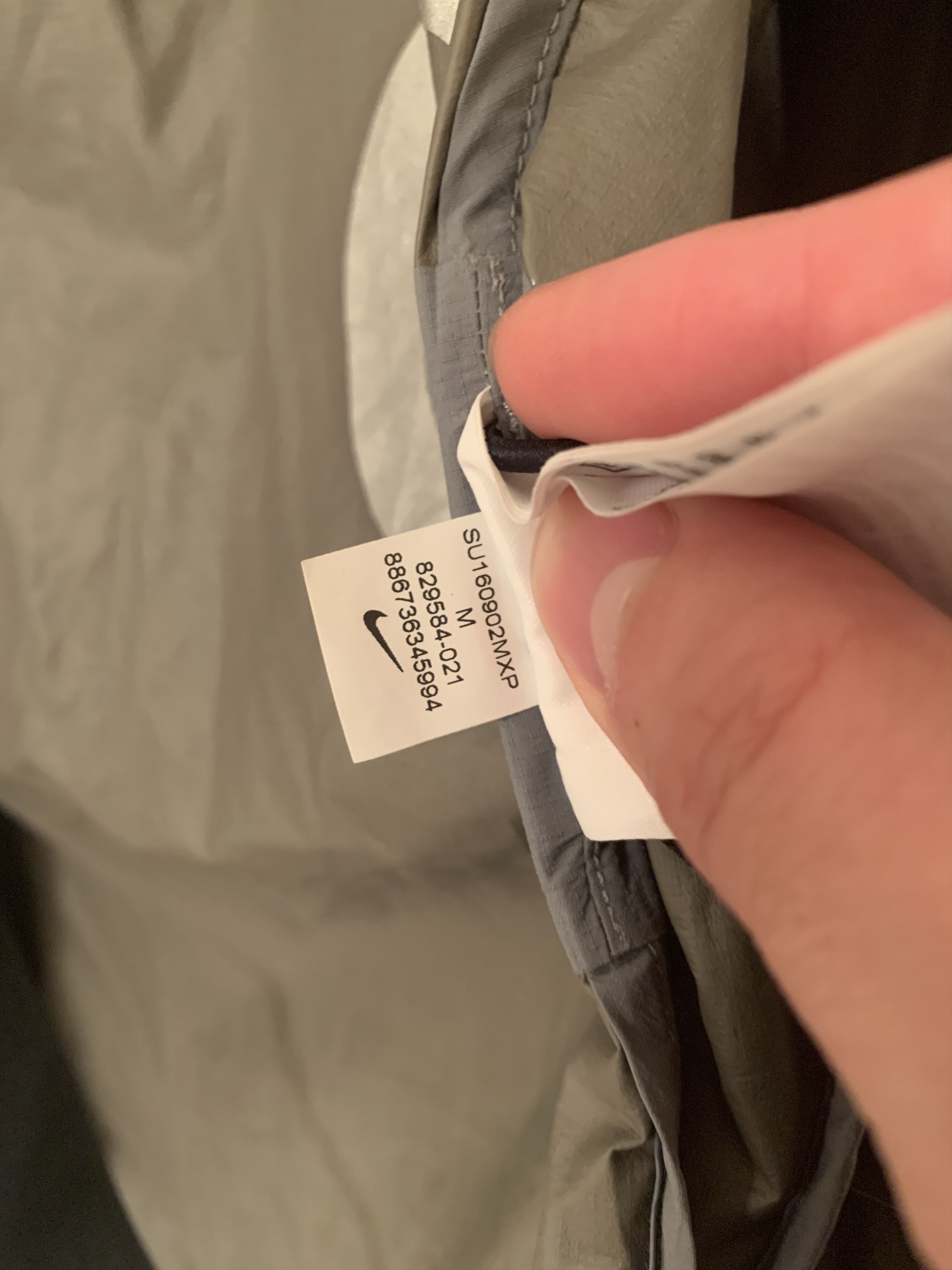 Nike ACG Nikelab ACG Packable Parka Gray 829584-021 Size US M / EU 48-50 / 2 - 12 Thumbnail