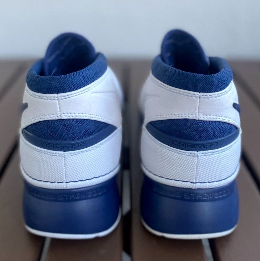 Nike 2007 Nike Zoom Uptempo 3.0 "White Blue". Size 10,5US/44,5EUR Size US 10.5 / EU 43-44 - 5 Thumbnail