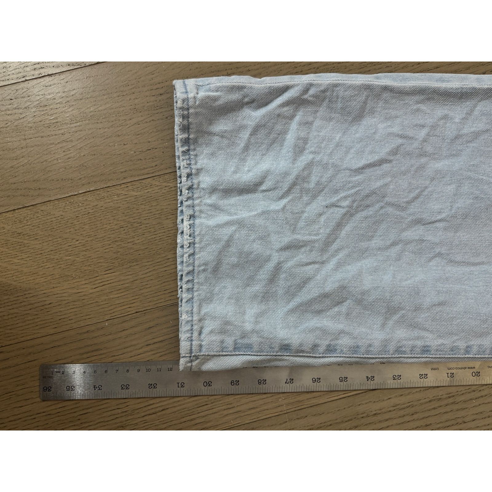 Madewell Madewell Superwide-Leg Jeans High Rise, 100% Cotton Size 28" / US 6 / IT 42 - 4 Thumbnail
