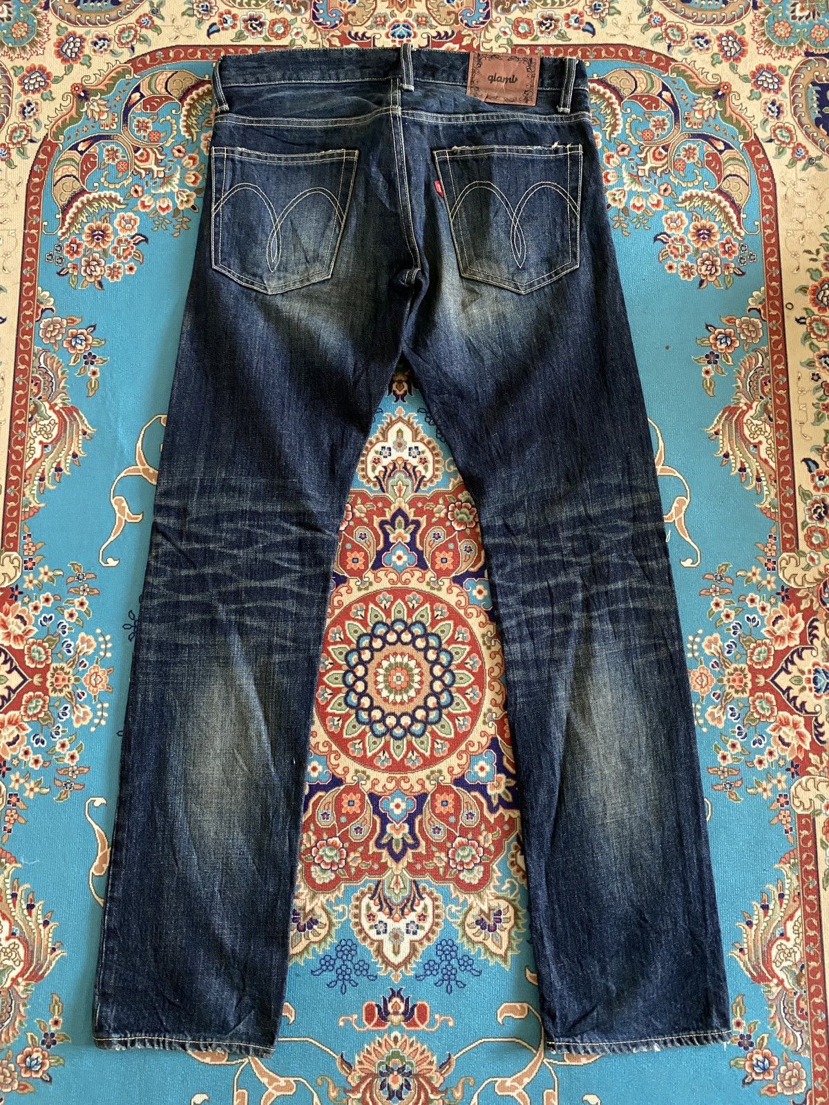 Japanese Brand Japanese Brand Glamb Japan Distressed Denim Size US 31 - 3 Thumbnail