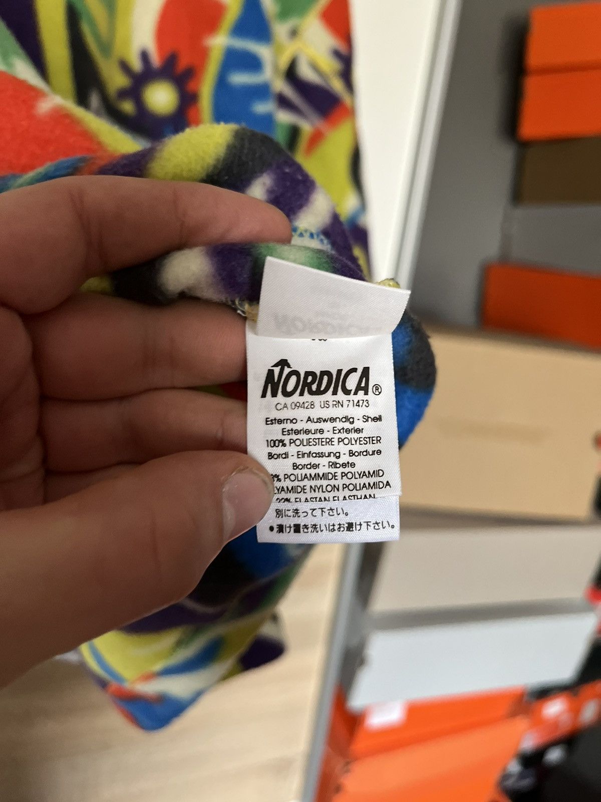 Japanese Brand × Vintage Vintage 90’s Abstract Polar Jacket Nordica Made In EU Unique Size US L / EU 52-54 / 3 - 12 Thumbnail