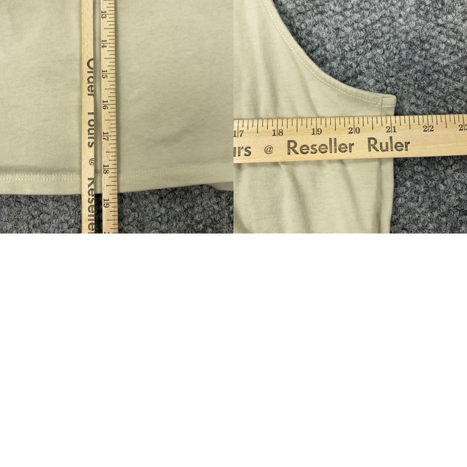 Disney Disney Mickey Mouse Shirt Juniors Size 21 Womens Beige Sleeveless Tank Crop Top Size 3XL / US 20-22 - 8 Thumbnail