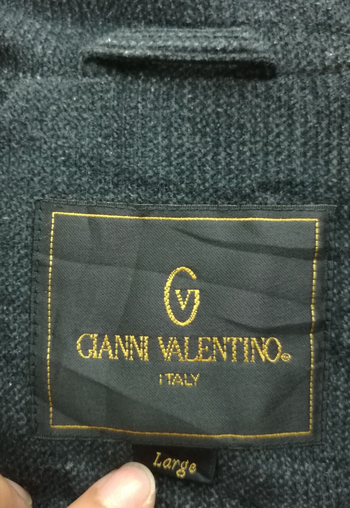 Gianni Valentino Vintage Gianni Valentino Black Vest Size US L / EU 52-54 / 3 - 9 Thumbnail