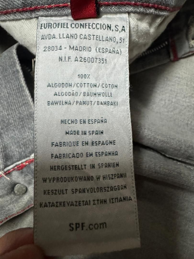 Japanese Brand FLARED 90s Style SPF Mudwash Insane Distressed Bootcut Jean Size US 36 / EU 52 - 11 Thumbnail