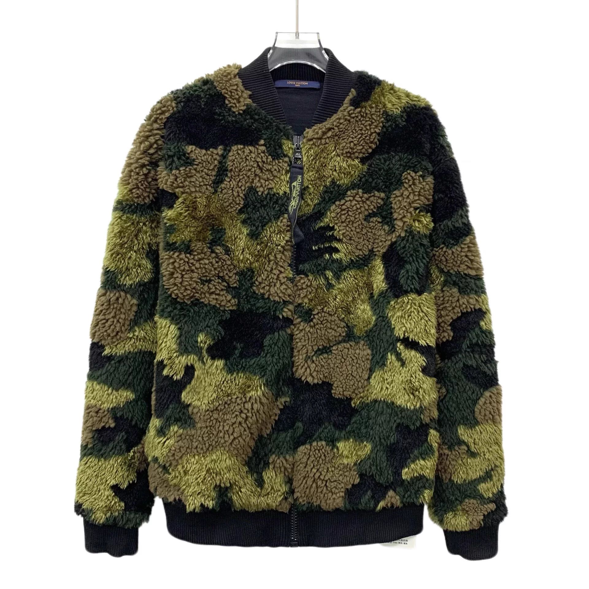 Louis Vuitton LM0143 Louis Vuitton Color Block Camouflage Sleeve Jacket Size S / US 4 / IT 40 - 1 Thumbnail