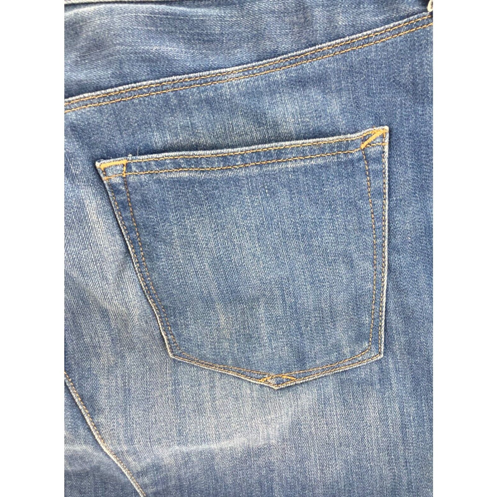 Gap Gap Jean Skirt Casual Mini Womens 29/R Raw Hem Blue Denim American Size 29" - 6 Thumbnail