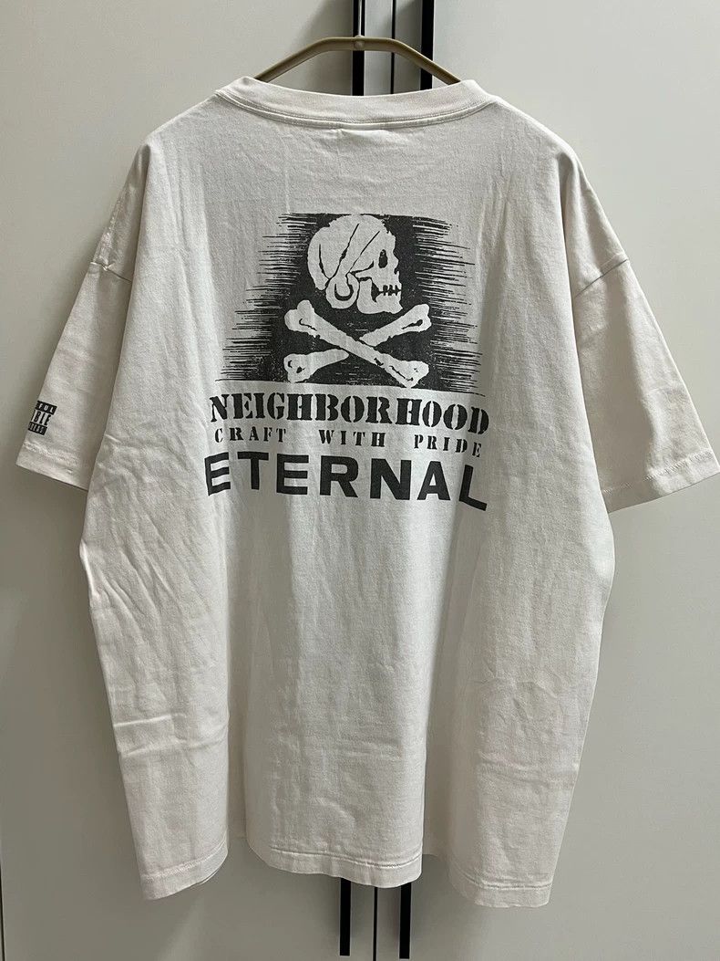 Saint Michael Saint Michael White skull beam printed short sleeves Size US XL / EU 56 / 4 - 2 Thumbnail