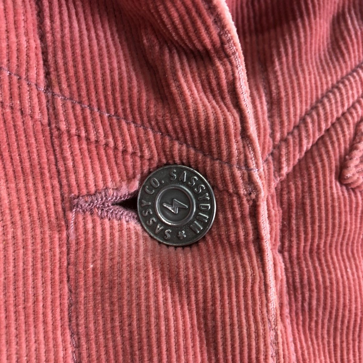 Cowboy Equipment Vintage 90's Corduroy Western Cowboy Jacket Smile Pocket Size US XS / EU 42 / 0 - 16 Thumbnail