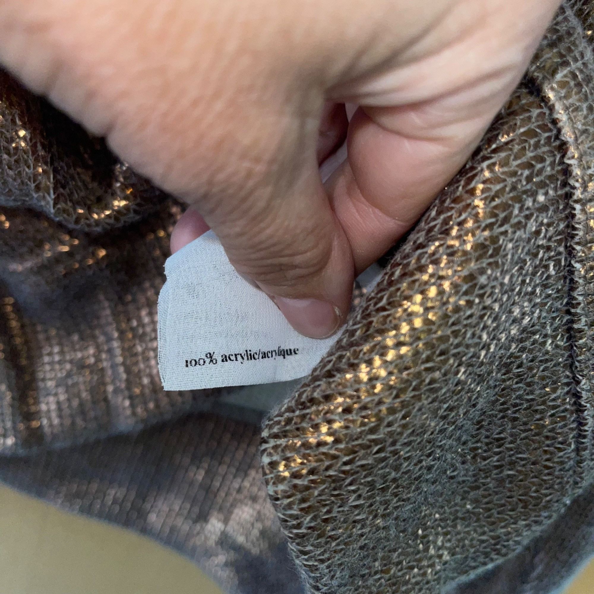 Other Skaist Taylor Womens Sweater Size Medium Silver Size M / US 6-8 / IT 42-44 - 6 Thumbnail