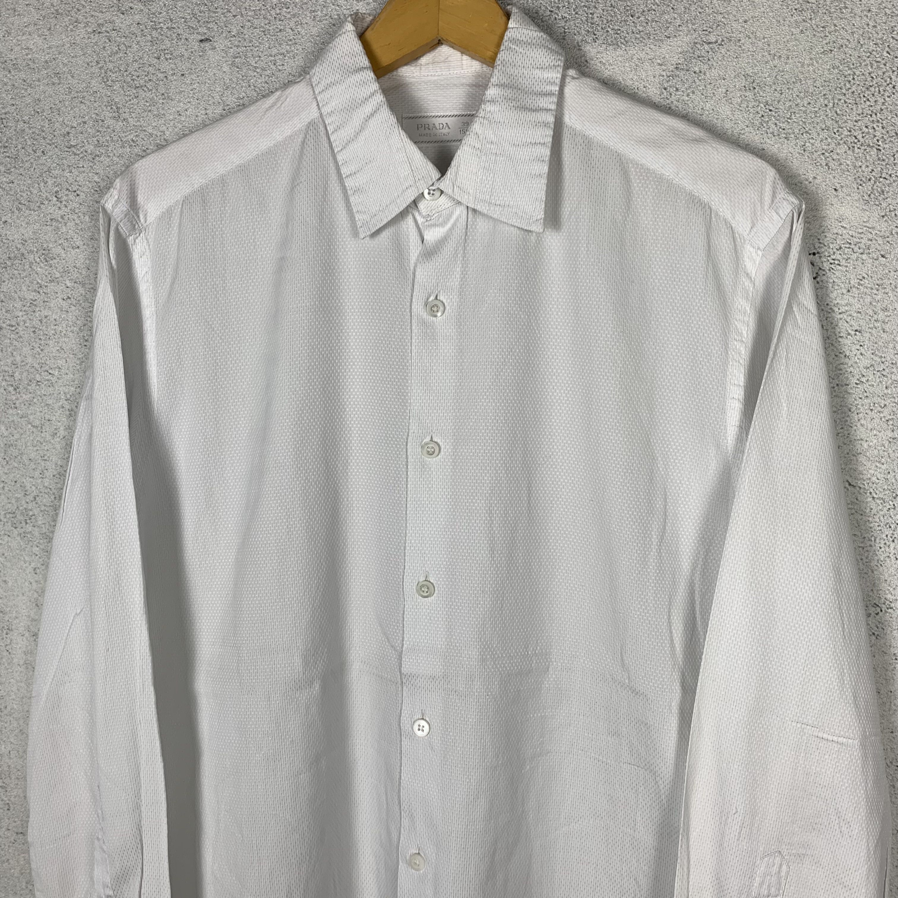 Prada Prada Button Up Shirt Size US M / EU 48-50 / 2 - 3 Thumbnail