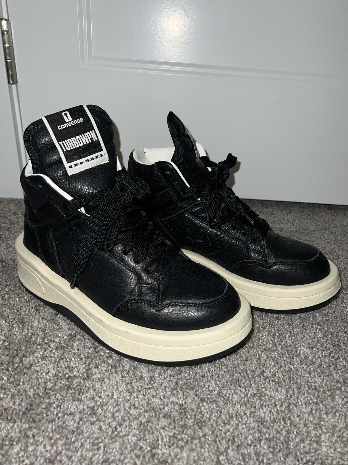 Converse × Rick Owens Drkshdw TURBOWPN Size US 7 / EU 40 - 3 Thumbnail