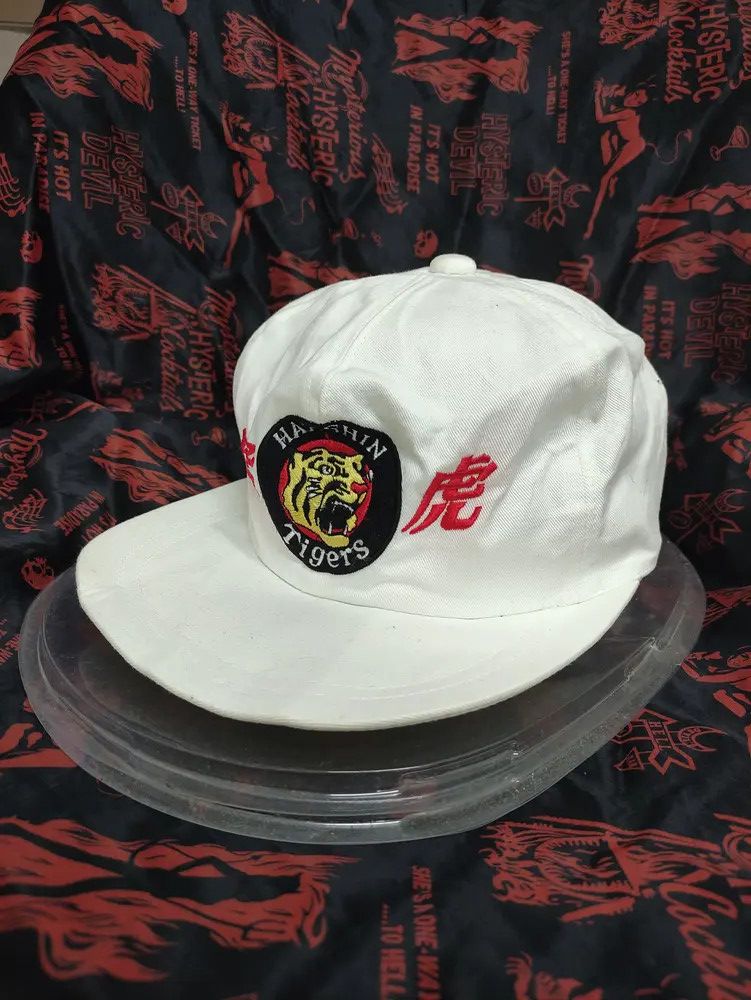 Japanese Brand RARE🔥HANSHIN TIGERS BASEBALL VINTAGE CAP Size ONE SIZE - 10 Thumbnail