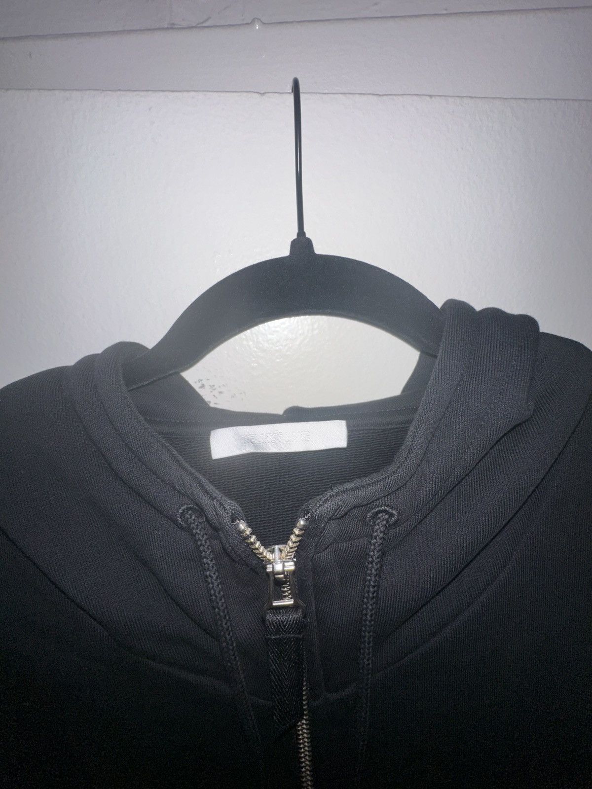 Helmut Lang Helmut Lang COTTON FLEECE ZIP-UP HOODIE Size US S / EU 44-46 / 1 - 8 Thumbnail