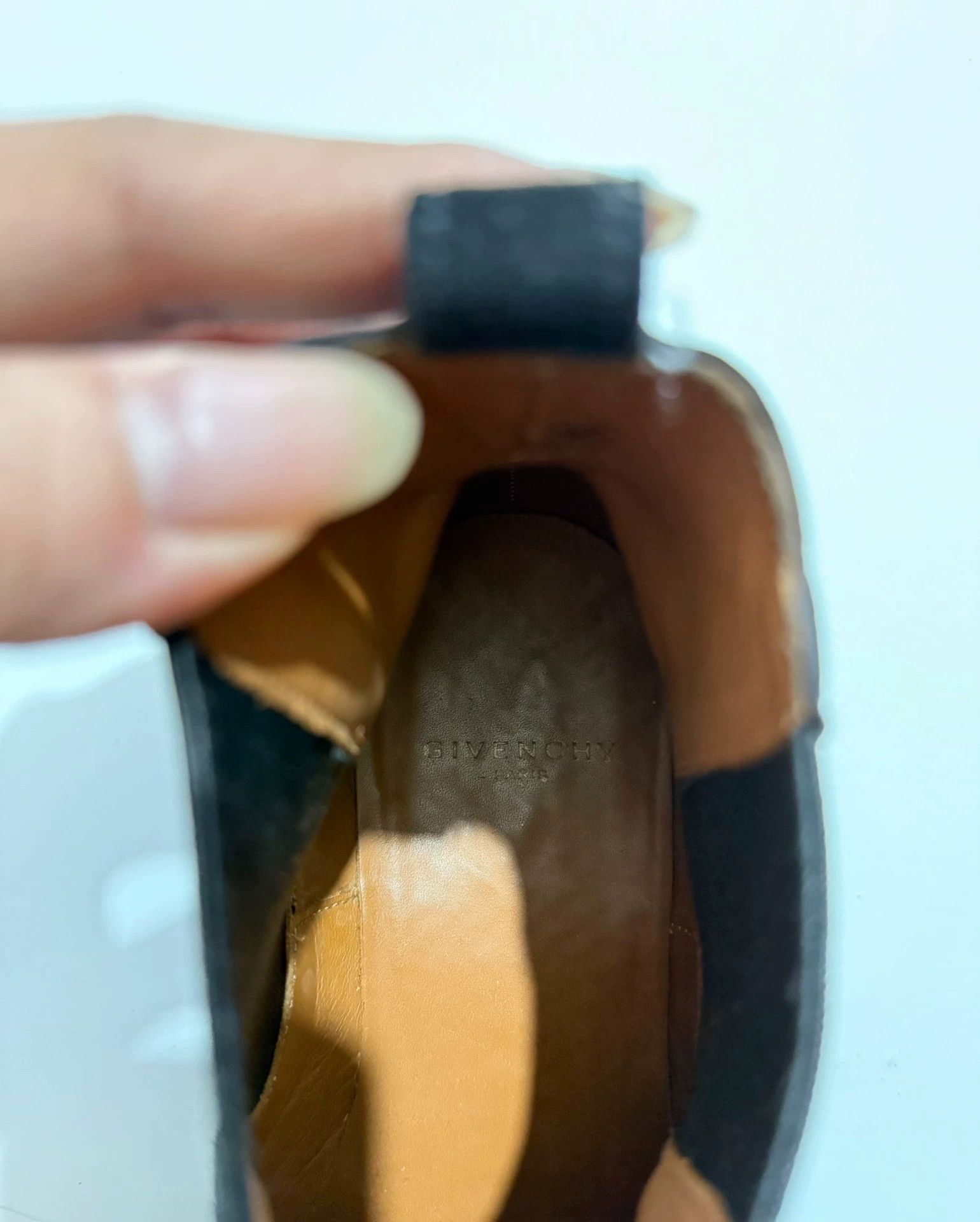 Givenchy Givenchy Black Suede Studded Chelsea Boots - Size 40 Size US 7 / EU 40 - 6 Thumbnail