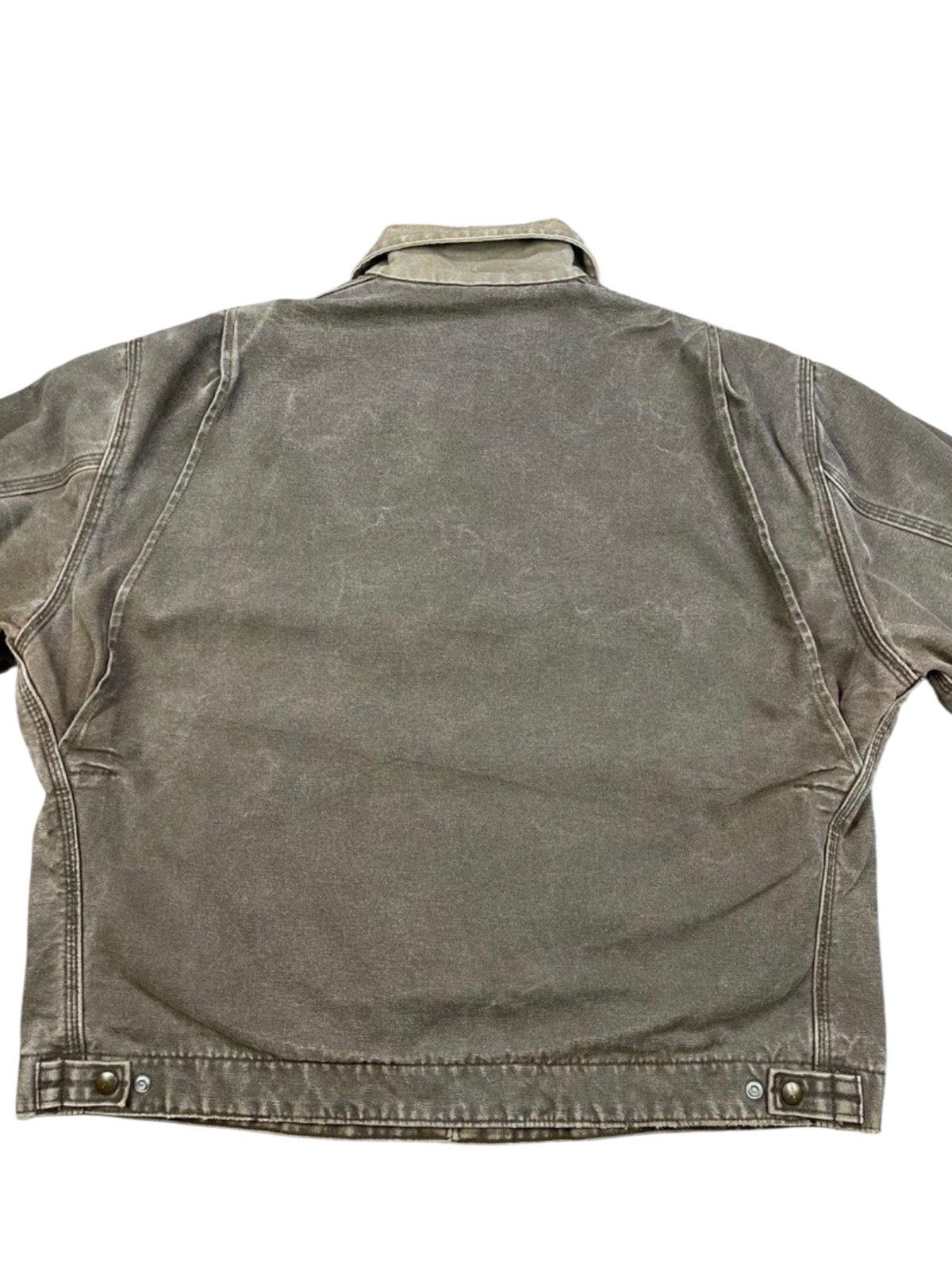 Carhartt Vintage Carhartt J97CHT Blanked Lines Detroit Jacket Size US XL / EU 56 / 4 - 3 Thumbnail
