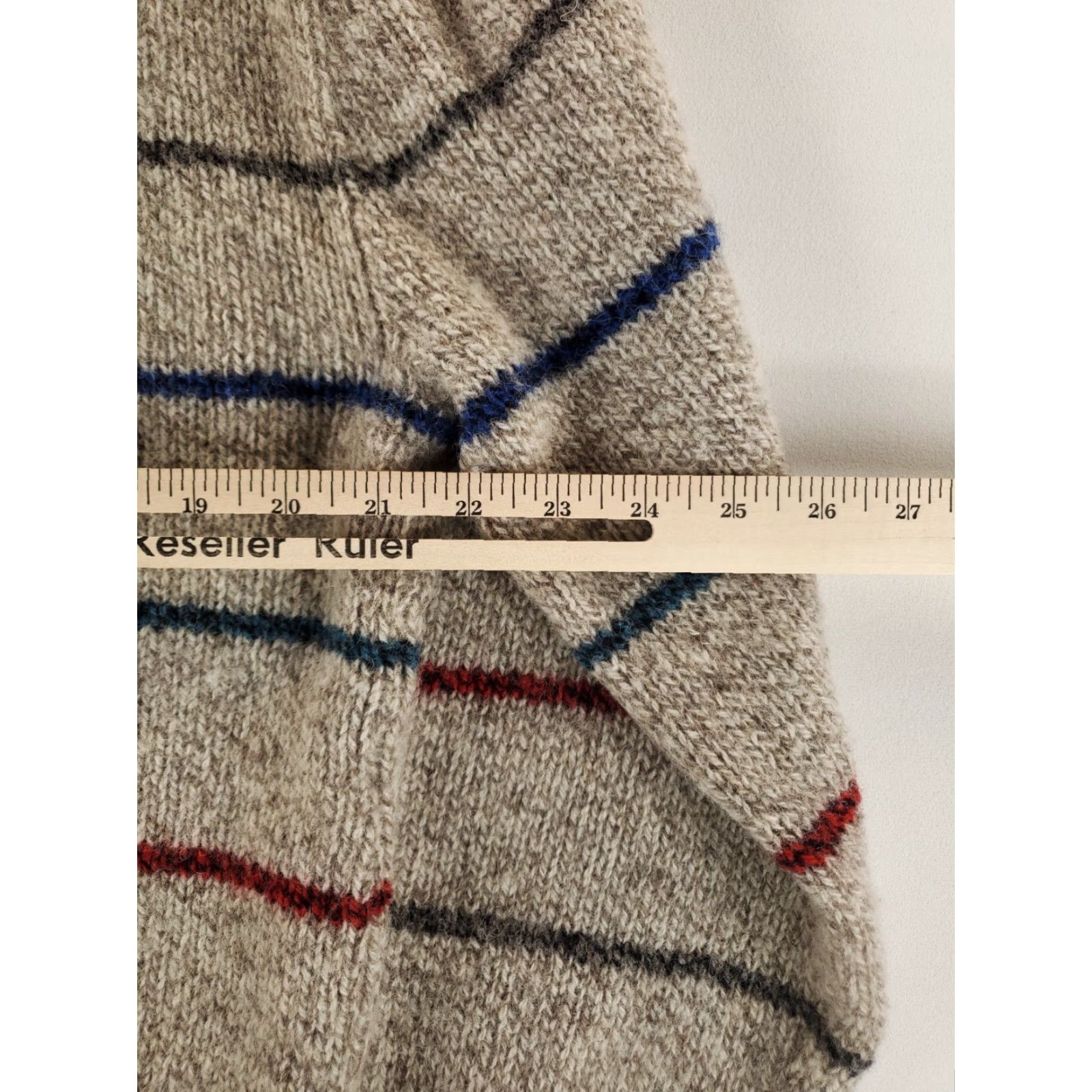 American Eagle Outfitters VINTAGE American Eagle Sweater Wool Nylon Blend Henley Brown Made USA Mens L Gray 90s Pullover Mens L Size US L / EU 52-54 / 3 - 4 Thumbnail