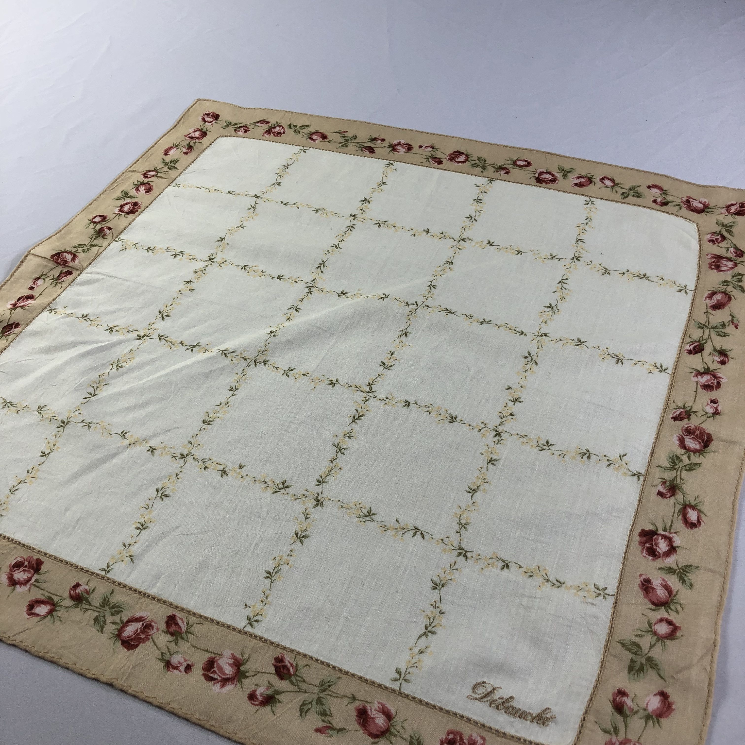 Vintage Debauche Handkerchief Neckerchief Bandana H1850 Size ONE SIZE - 3 Thumbnail