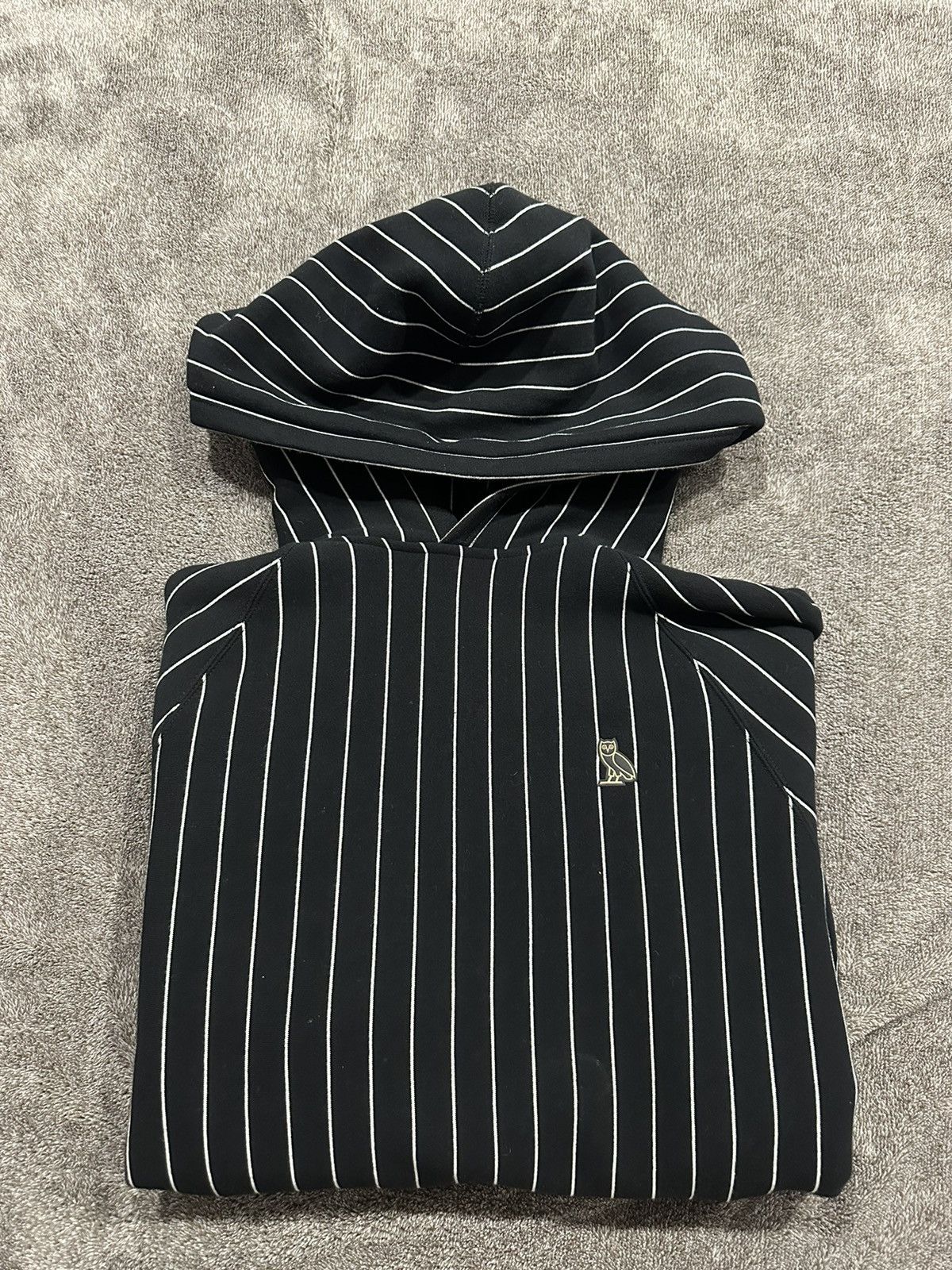 October's Very Own (OVO) Black online & White Stripped Sweater