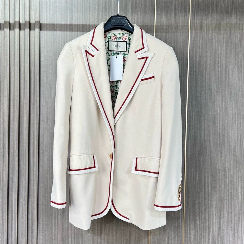 Gucci Gucci College-style suit with full printing inside 2504-Nex Size 40R - 1 Thumbnail