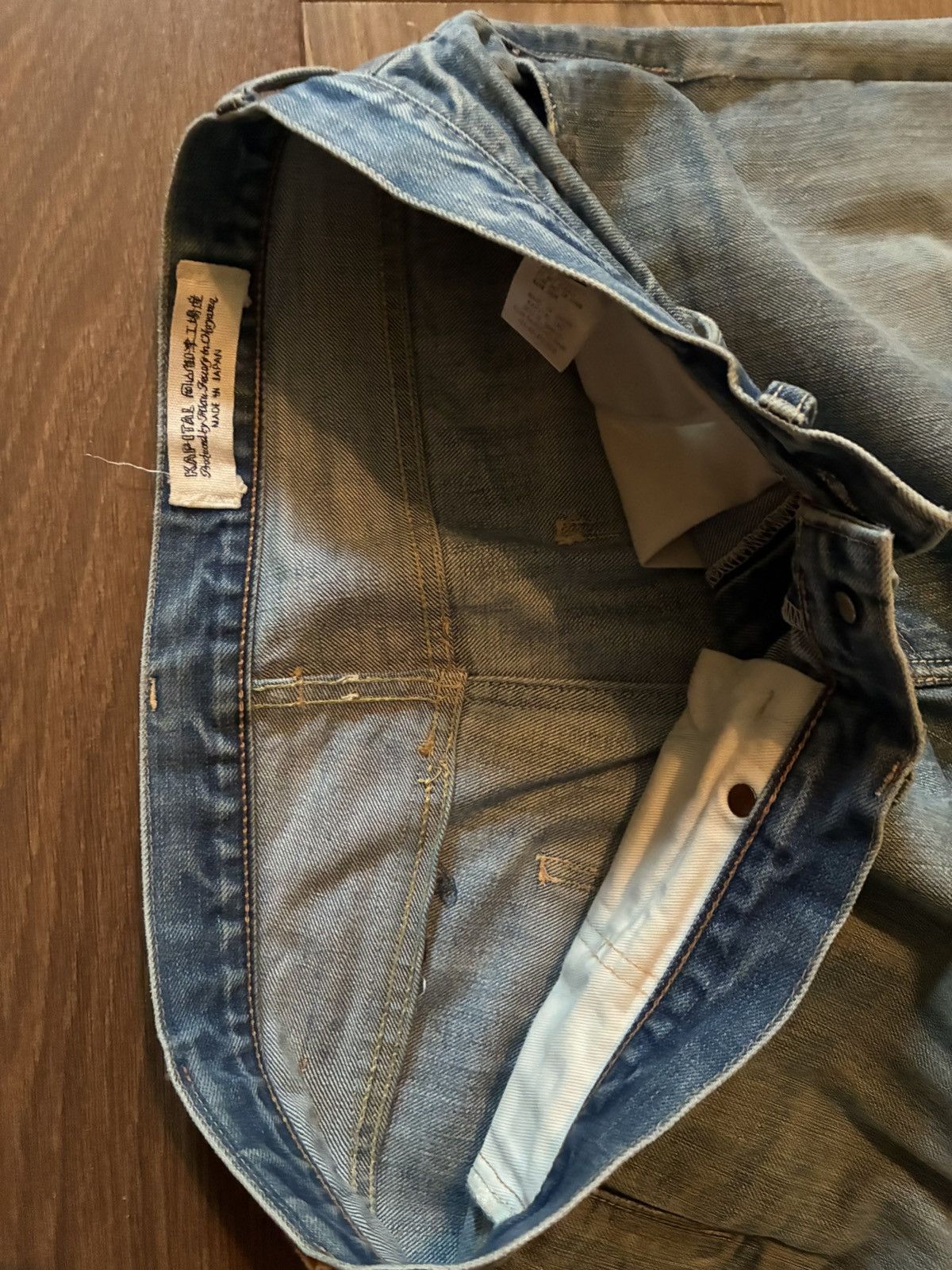 Kapital Kapital “fuzzy selvedge” denim Size US 36 / EU 52 - 5 Thumbnail