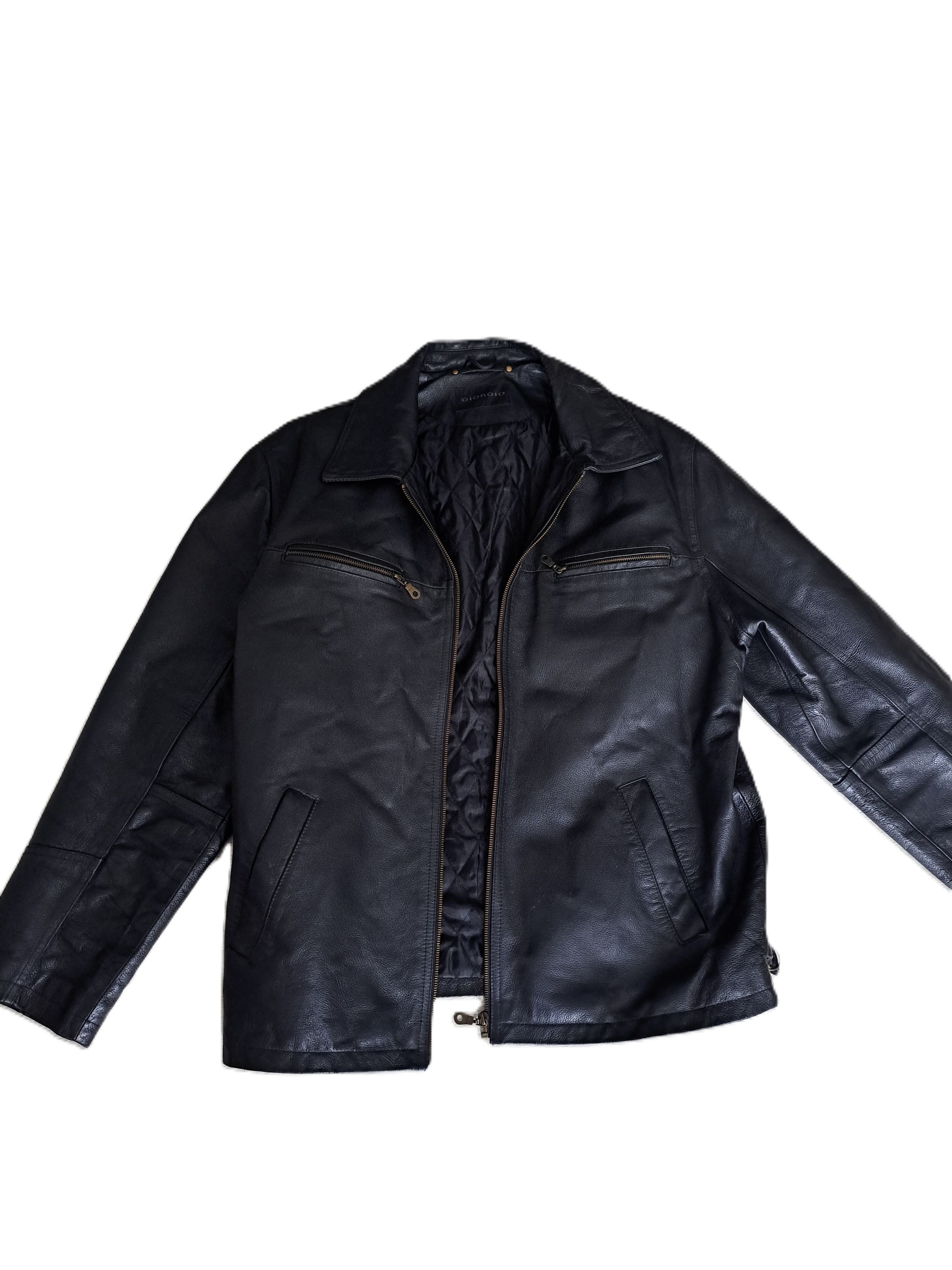 Other Leather jacket made out of heavy leather Size US XXL / EU 58 / 5 - 1 Thumbnail