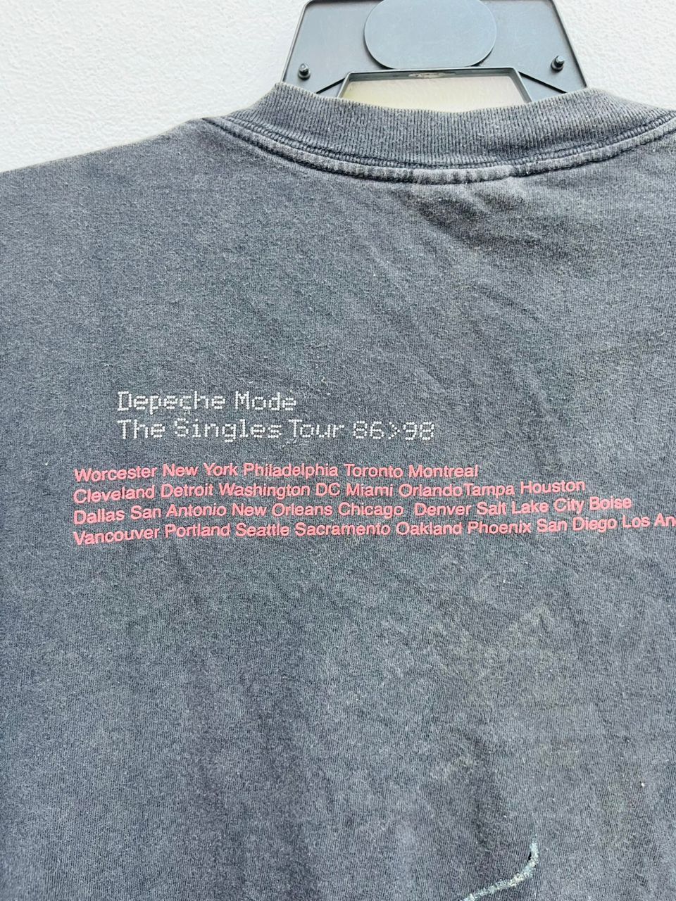 Band Tees × Vintage Vintage 90s Depeche Mode Very Hard For See This Shirt Size US XL / EU 56 / 4 - 6 Thumbnail