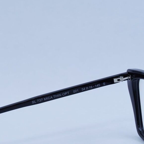 Saint Laurent Paris 🕶️ New Saint Laurent SL737 MICA THIN OPT 001 Eyeglasses Size ONE SIZE - 9 Thumbnail